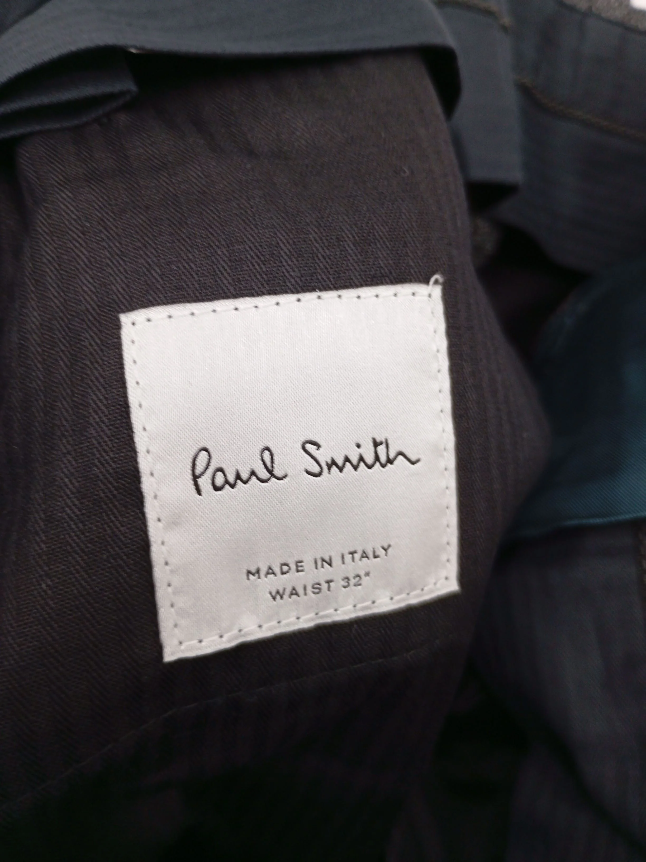 Paul Smith Men's Suit Trousers W 32 in Grey Cotton New with tags - Image 5