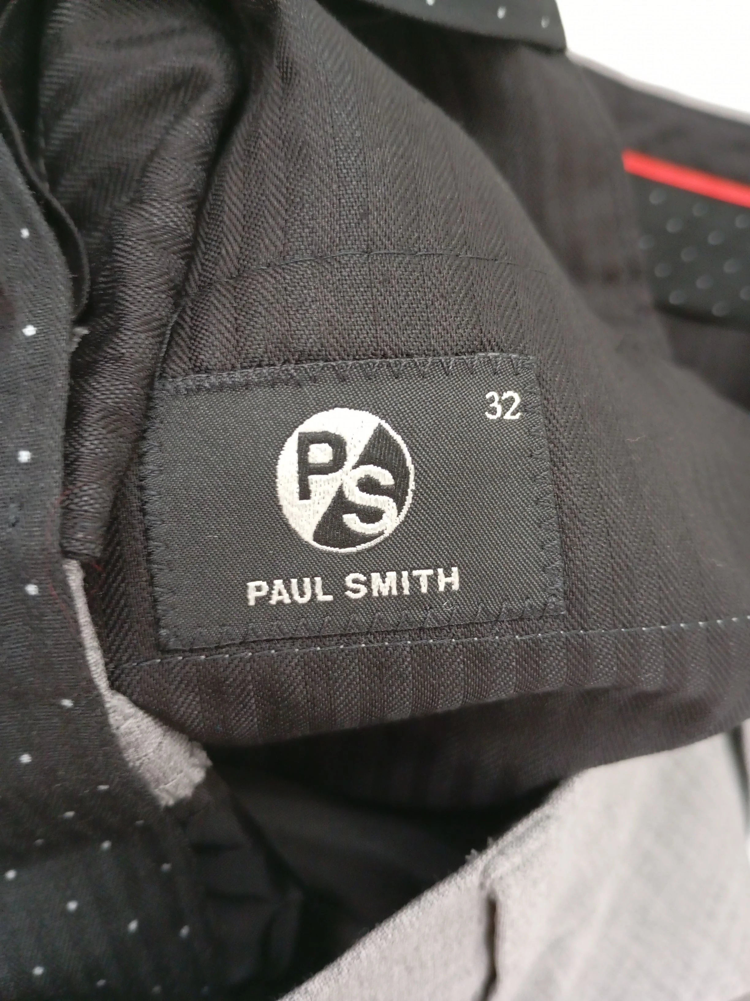 Paul Smith Men's Suit Trousers W 32 in Grey Wool New with tags - Image 5