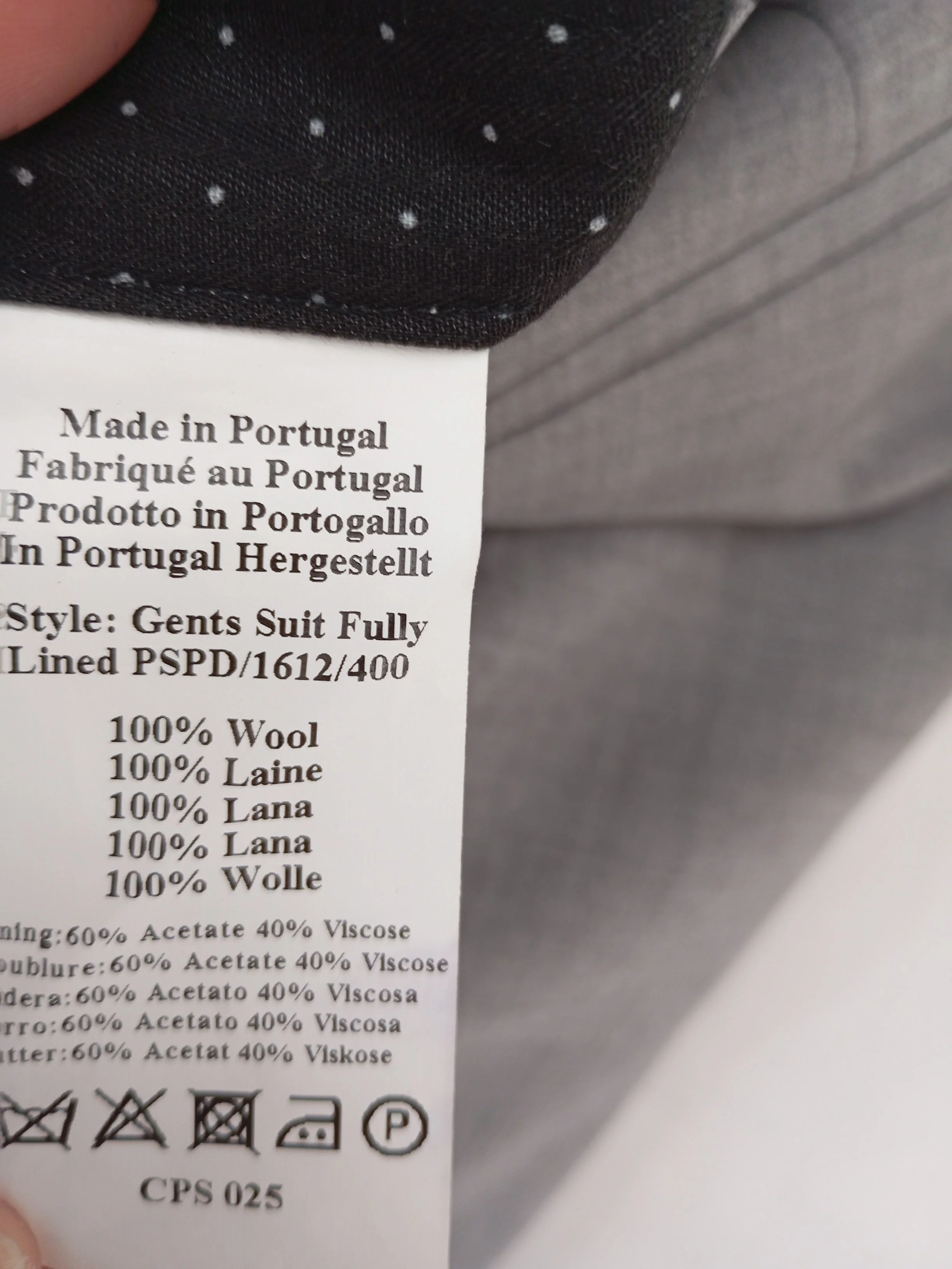 Paul Smith Men's Suit Trousers W 32 in Grey Wool New with tags - Image 6