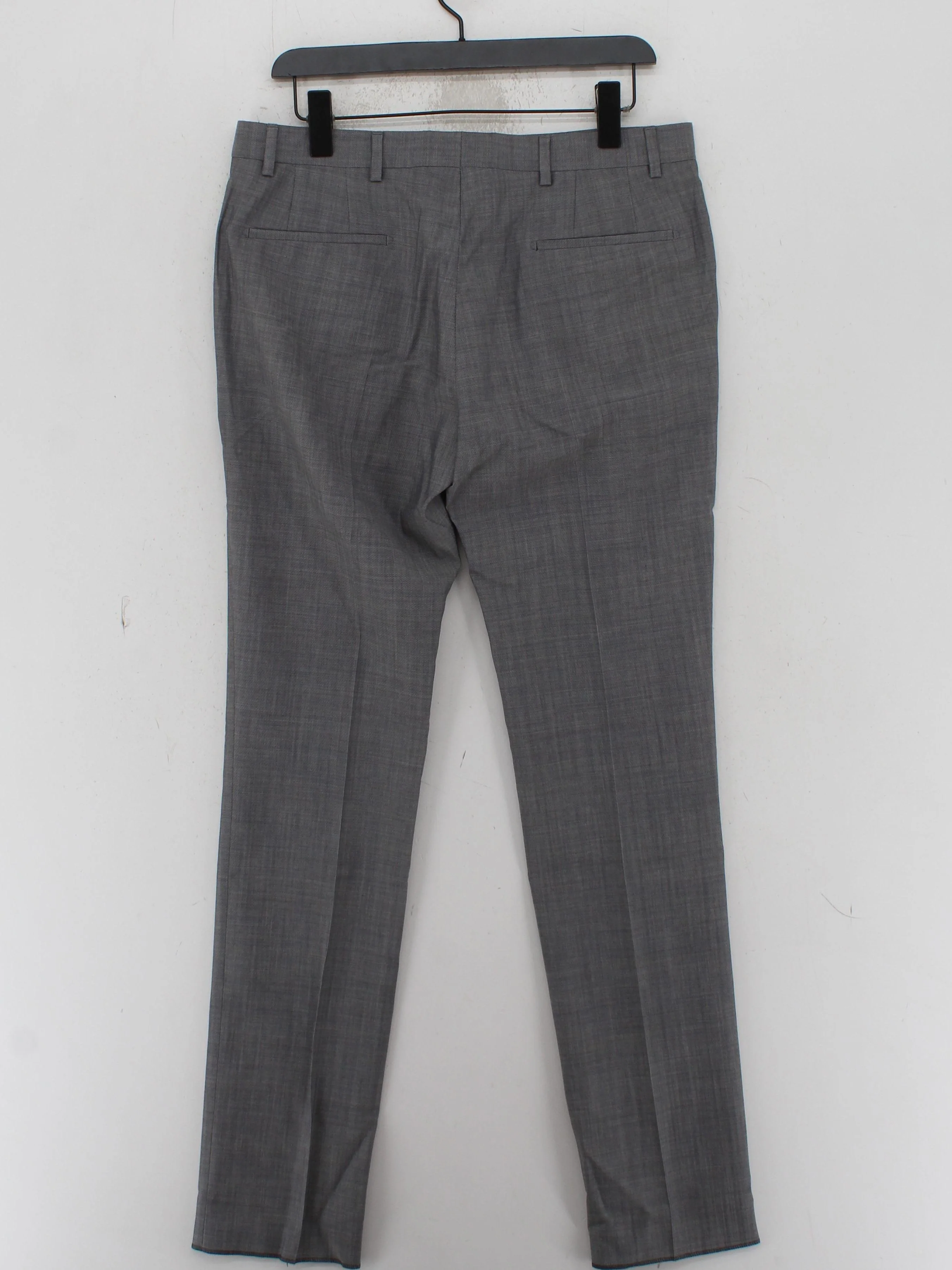 Paul Smith Men's Suit Trousers W 32 in Grey Wool New with tags - Image 2