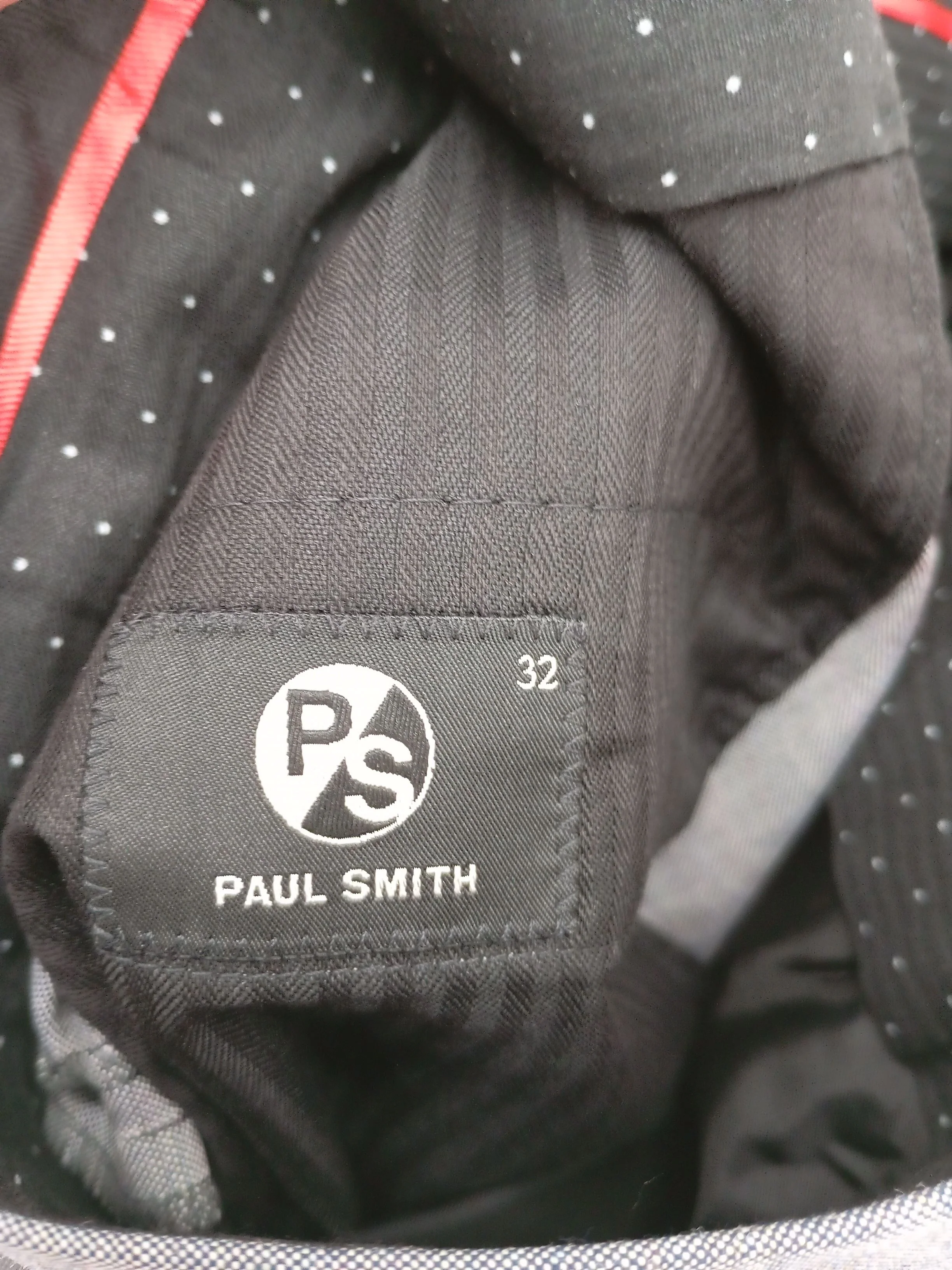 Paul Smith Men's Suit Trousers W 32 in Grey Wool New with tags - Image 5