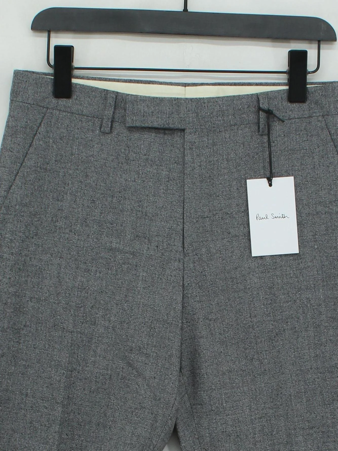 Paul Smith Men's Suit Trousers W 32 in Grey Wool New with tags - Image 3