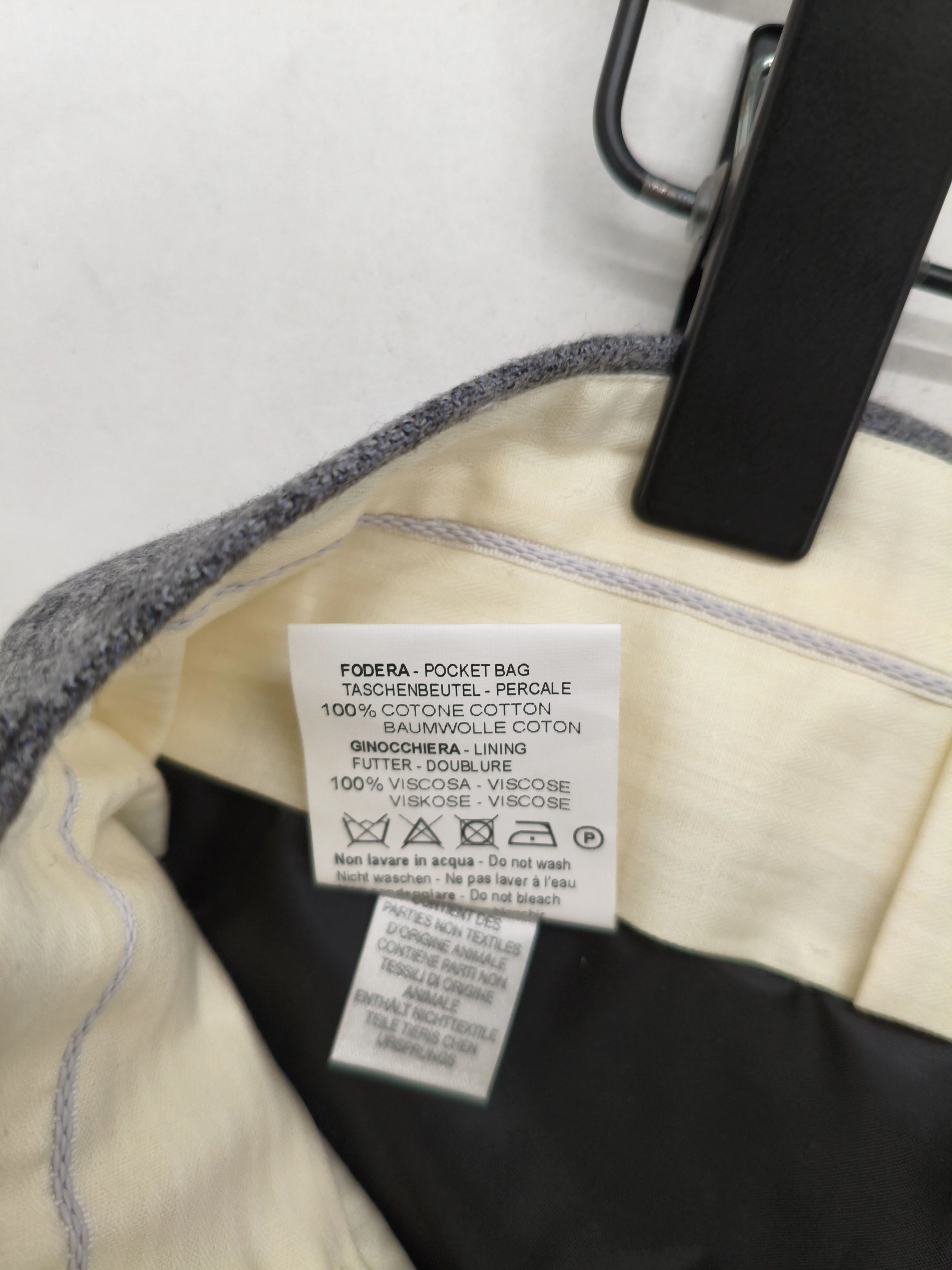 Paul Smith Men's Suit Trousers W 32 in Grey Wool New with tags - Image 6