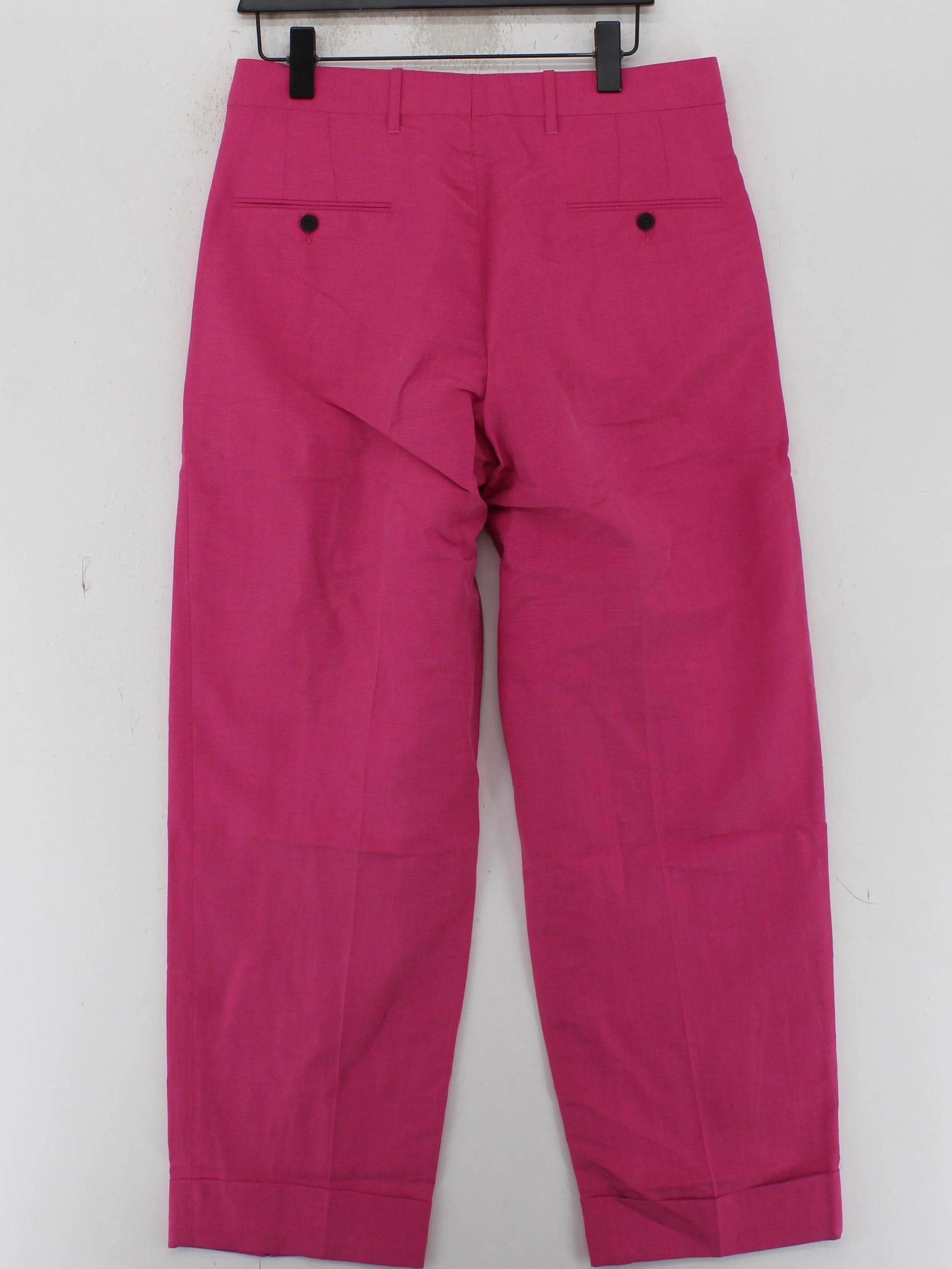 Paul Smith Men's Suit Trousers W 32 in Pink Cotton New with tags - Image 2
