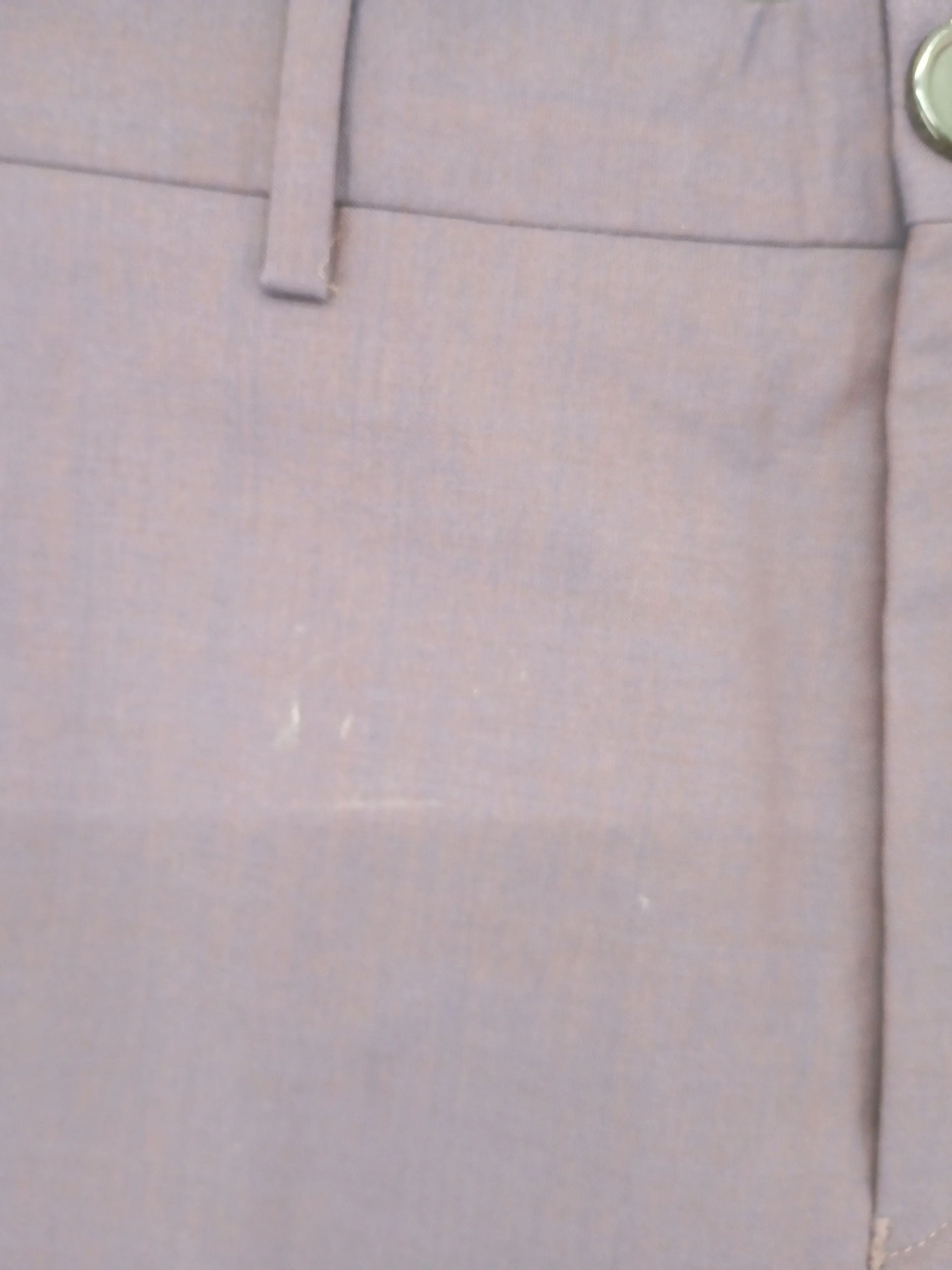 Paul Smith Men's Suit Trousers W 32 in Purple Wool - Image 5