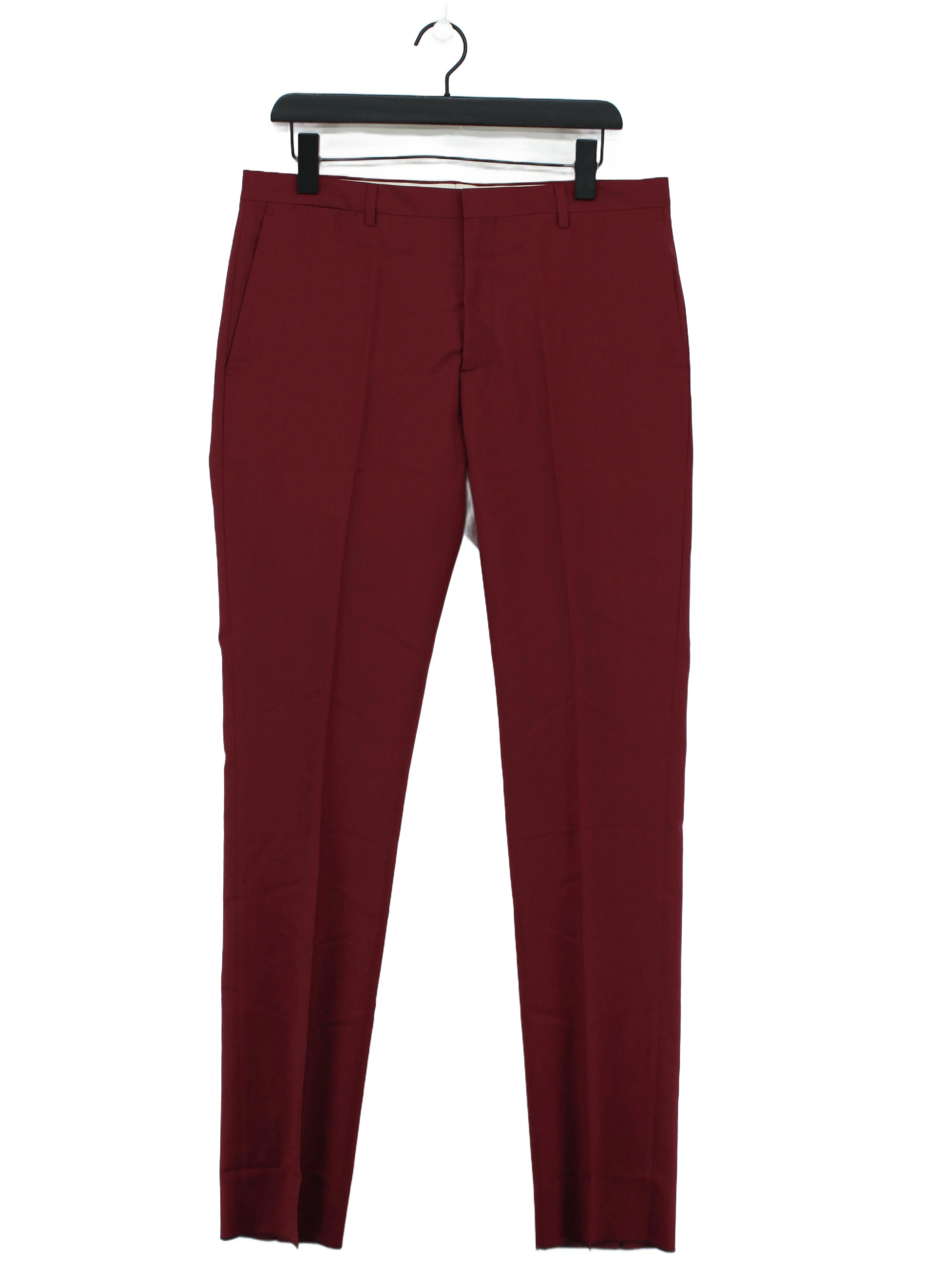 Paul Smith Men's Suit Trousers W 32 in Red 100% Other Dress Pants New with tags