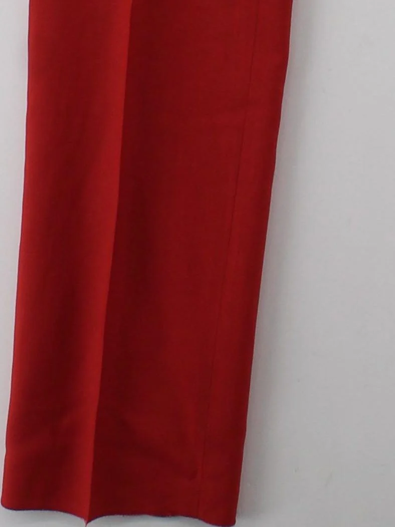 Paul Smith Men's Suit Trousers W 32 in Red Wool New with tags - Image 4