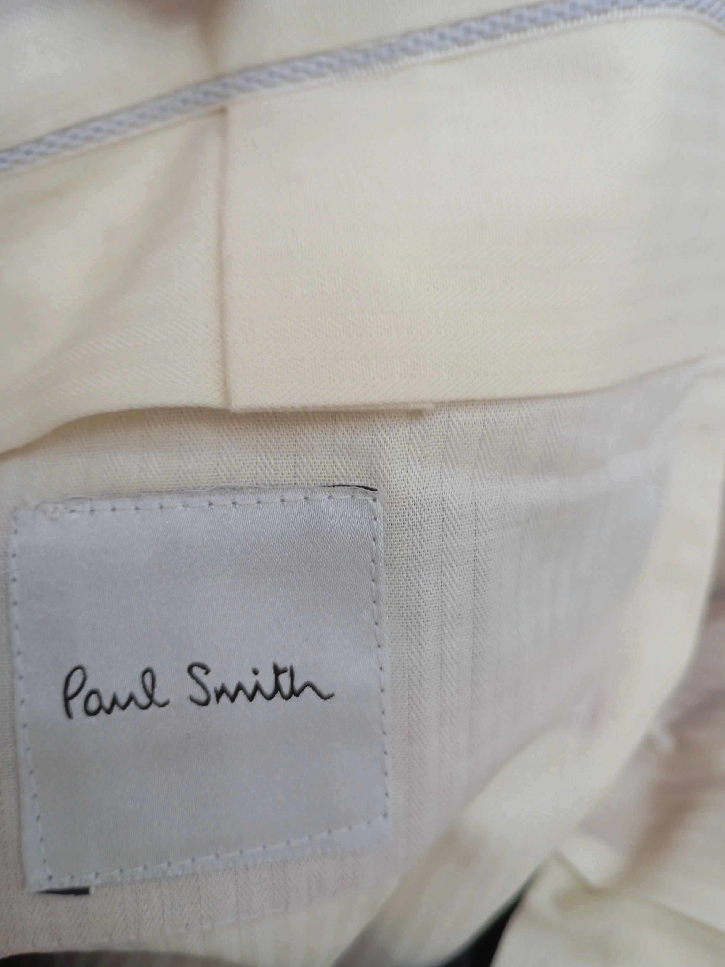 Paul Smith Men's Suit Trousers W 32 in Red Wool New with tags - Image 5