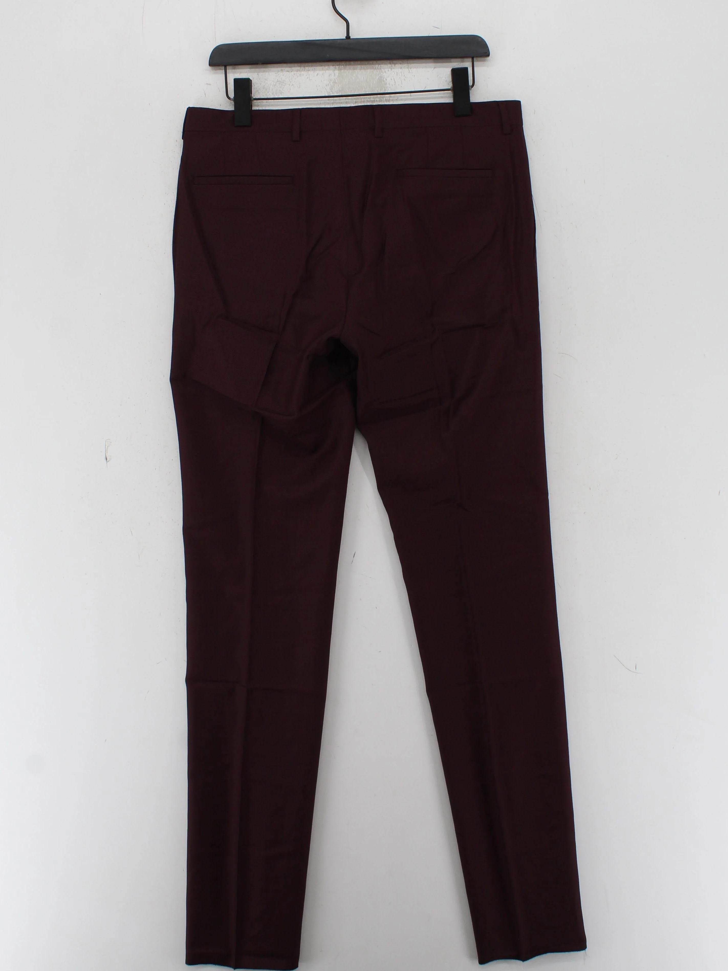 Paul Smith Men's Suit Trousers W 32 in Red Wool New with tags - Image 2