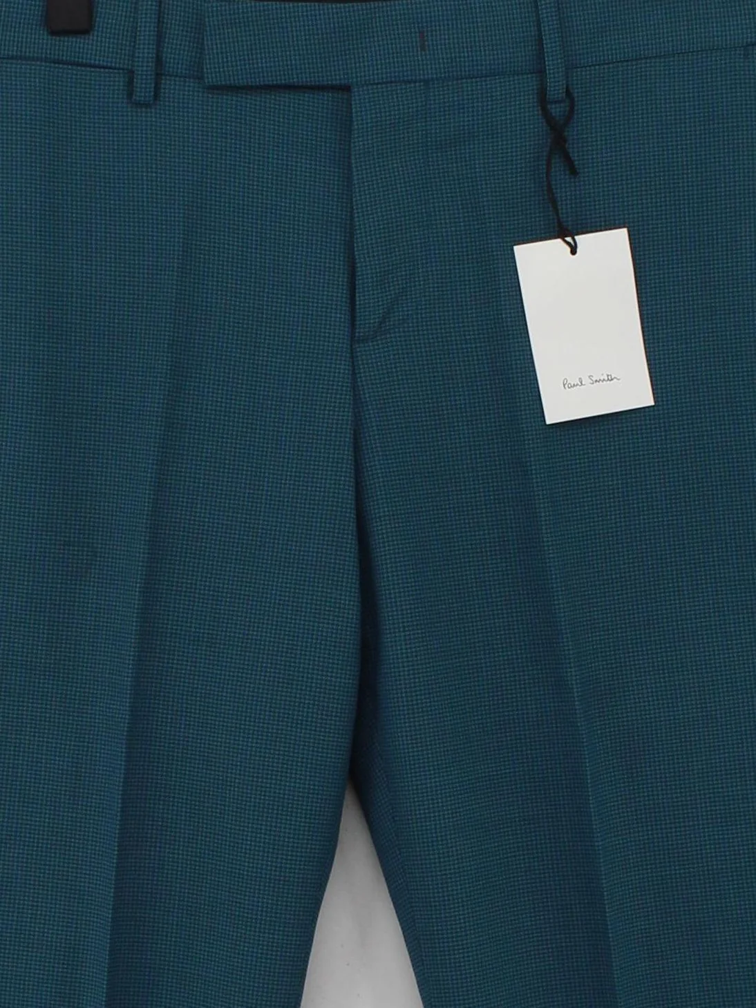 Paul Smith Men's Suit Trousers W 33 in Blue 100% Wool Dress Pants New with tags - Image 3