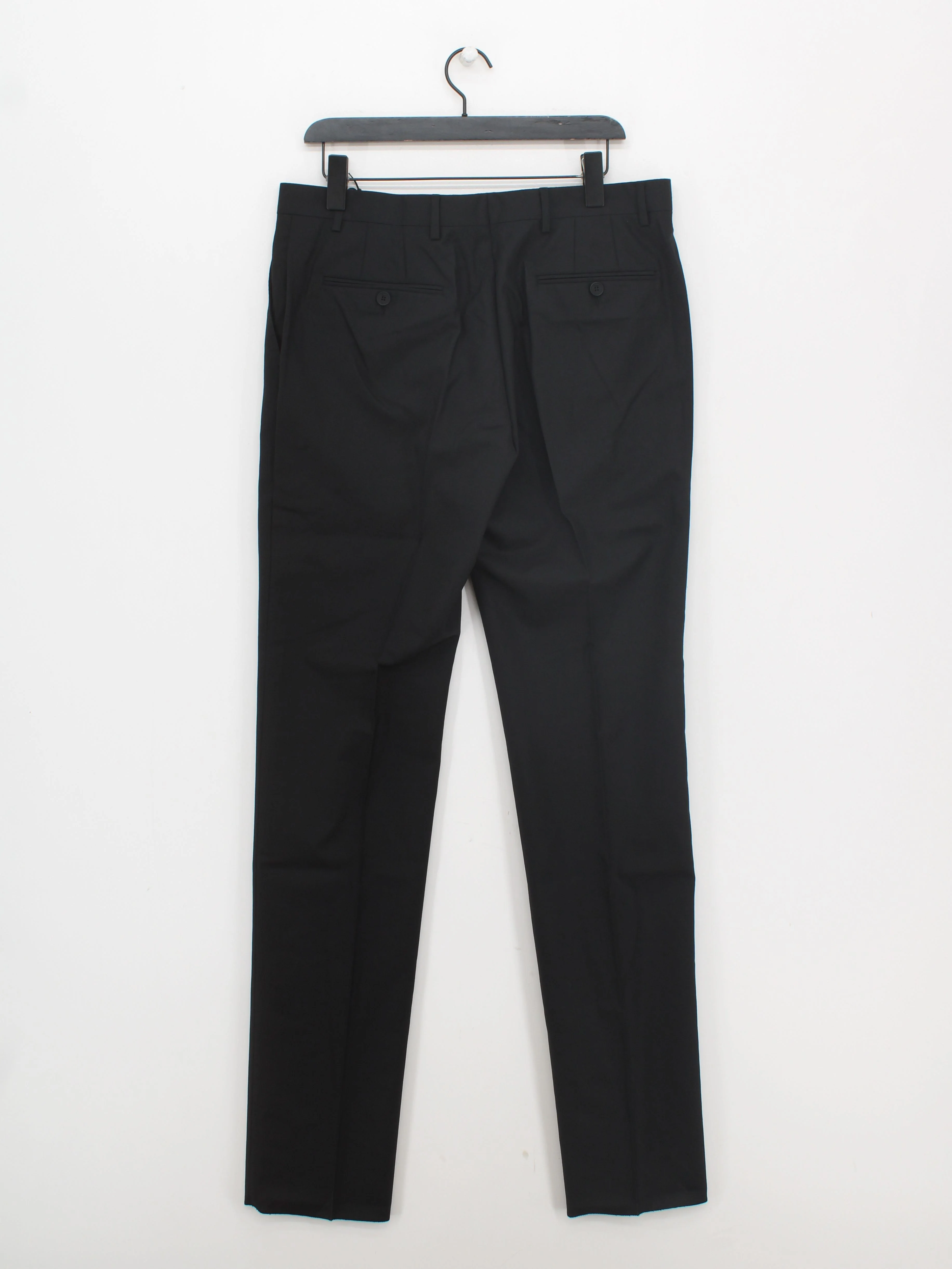 Paul Smith Men's Suit Trousers W 34 in Black 100% Wool Dress Pants New with tags - Image 2