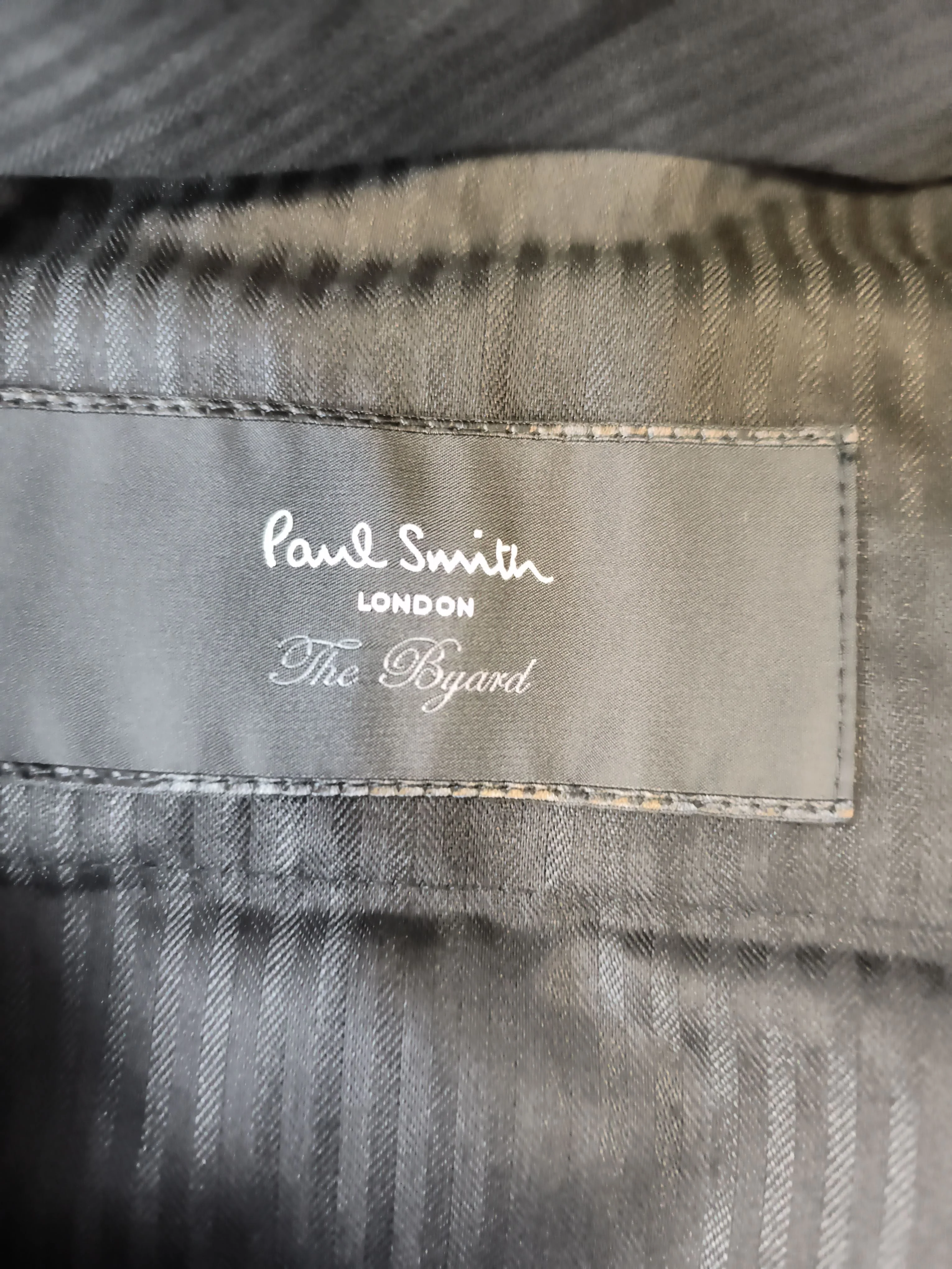 Paul Smith Men's Suit Trousers W 34 in Black 100% Wool Dress Pants New with tags - Image 5