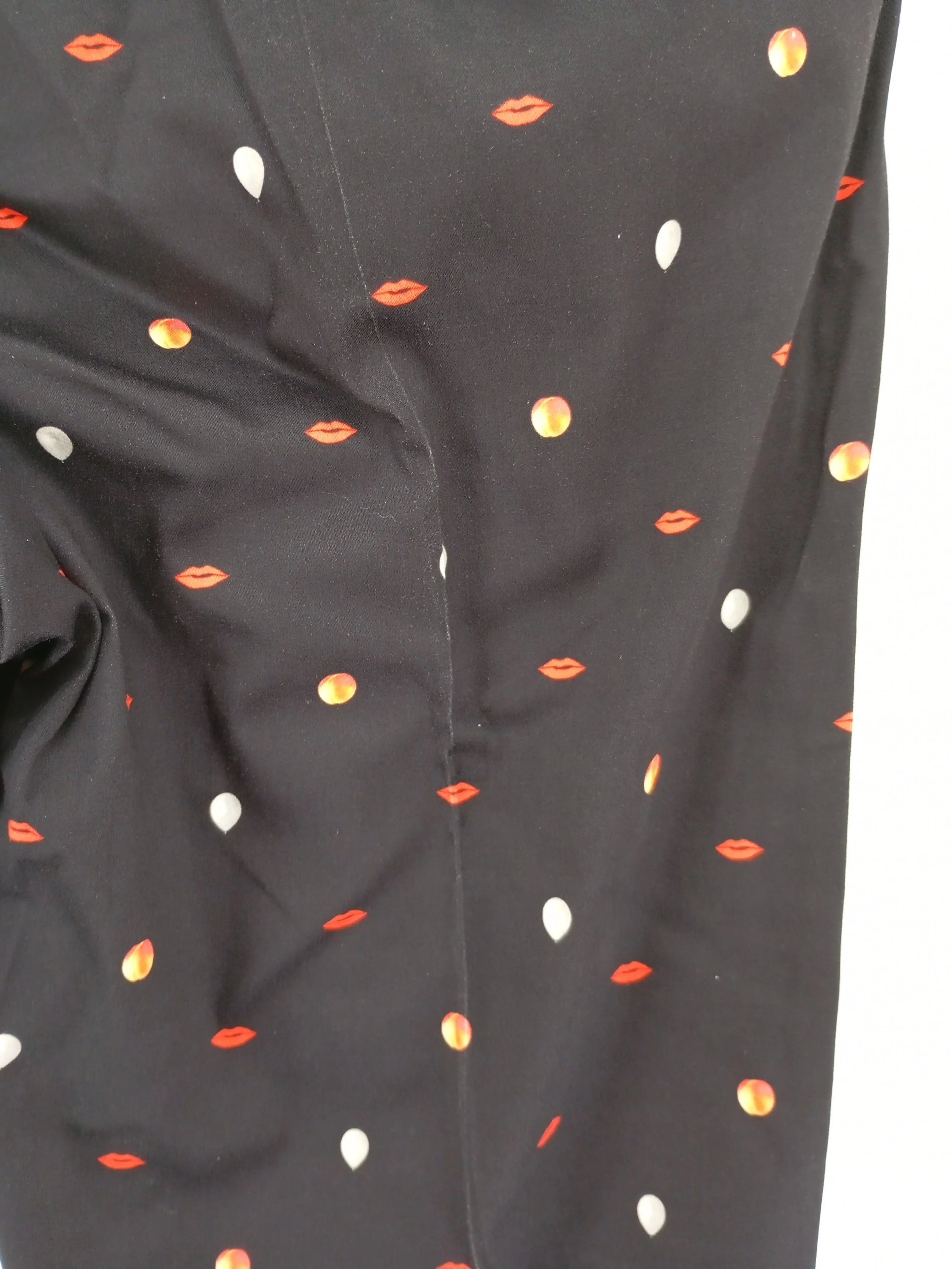 Paul Smith Men's Suit Trousers W 34 in Black Cotton with Elastane Dress Pants - Image 6