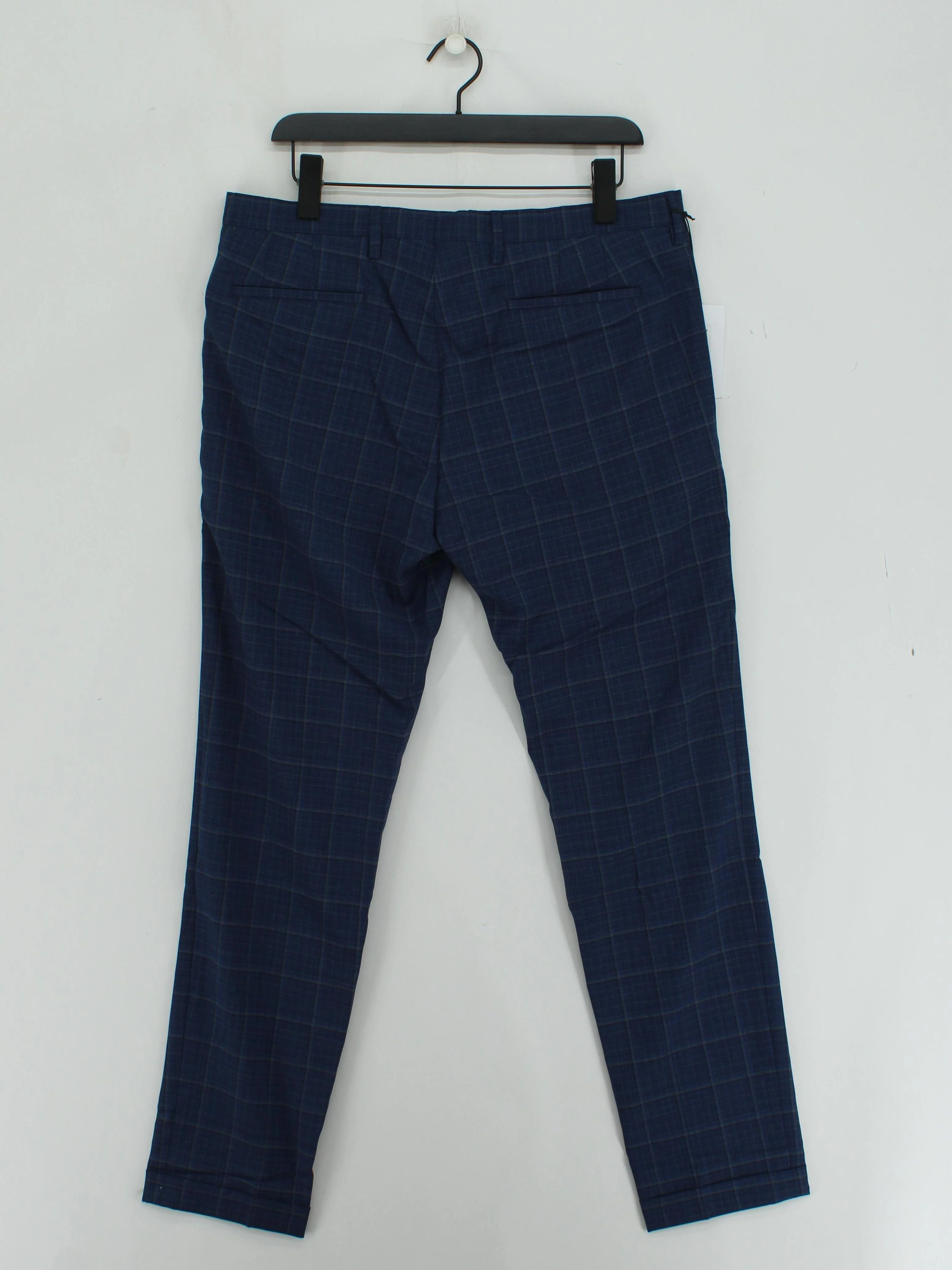 Paul Smith Men's Suit Trousers W 34 in Blue 100% Other Dress Pants New with tags - Image 2