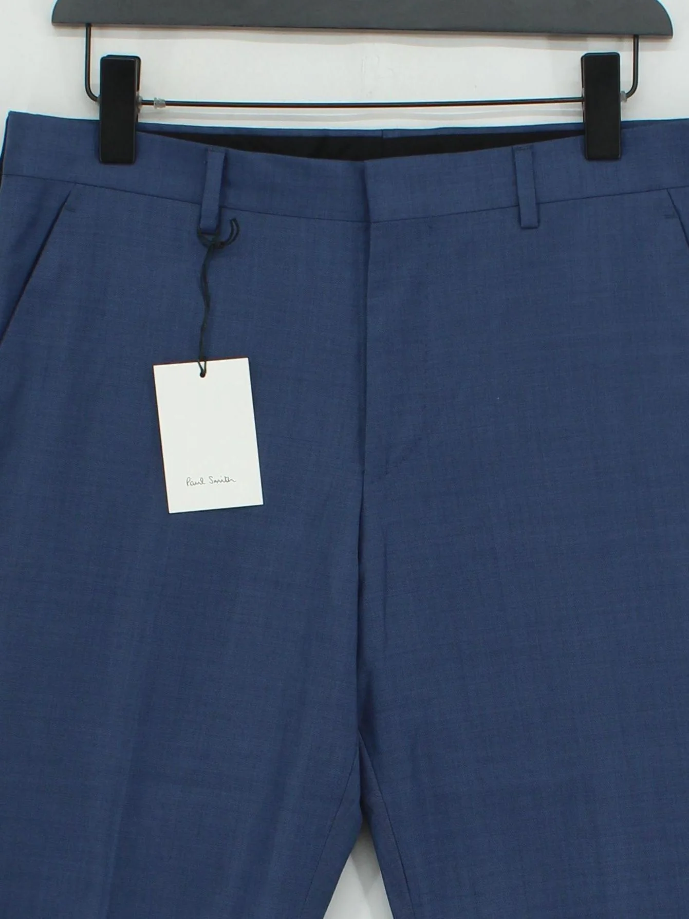Paul Smith Men's Suit Trousers W 34 in Blue 100% Other Dress Pants New with tags - Image 3