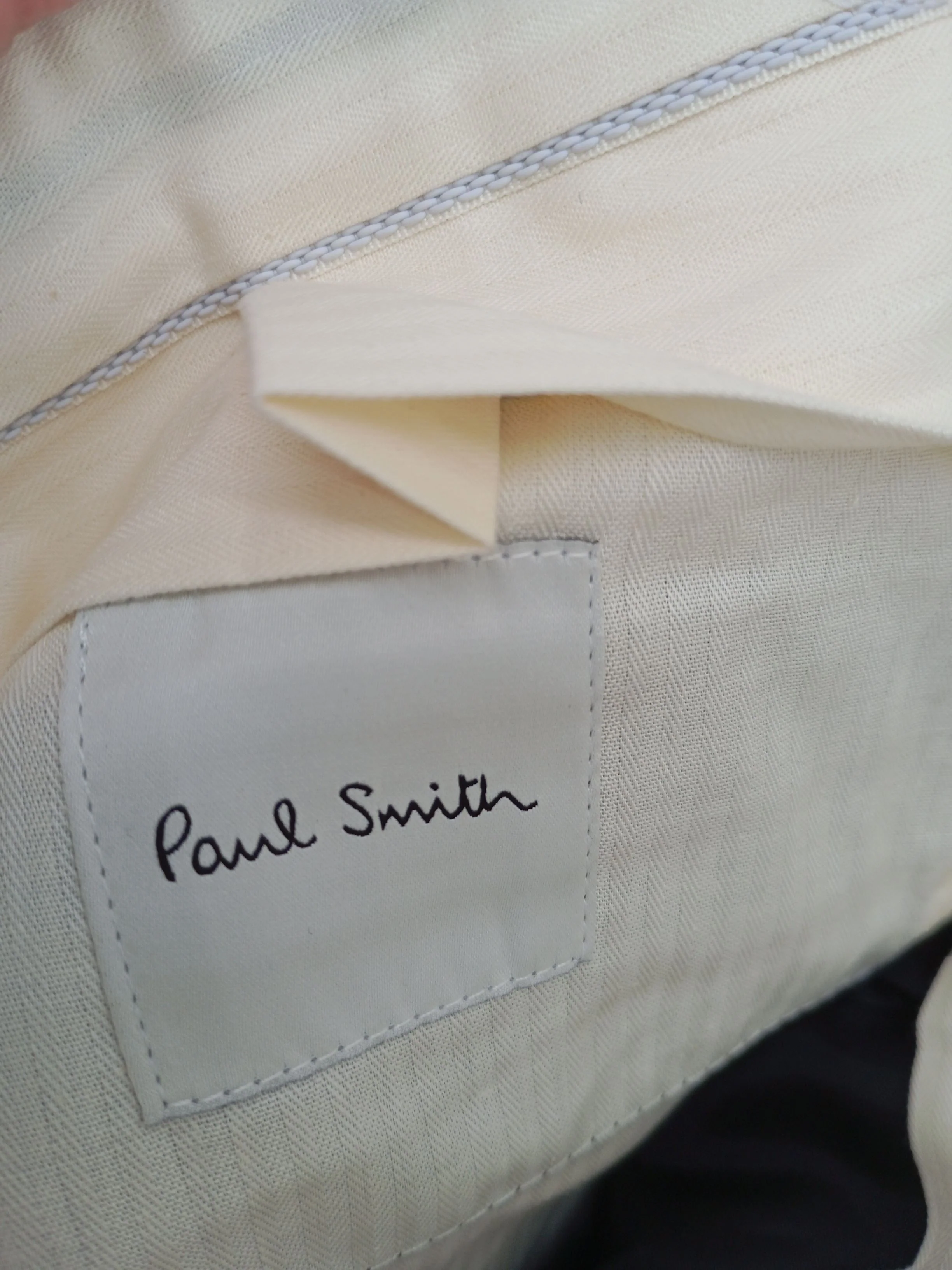 Paul Smith Men's Suit Trousers W 34 in Blue Wool New with tags - Image 5