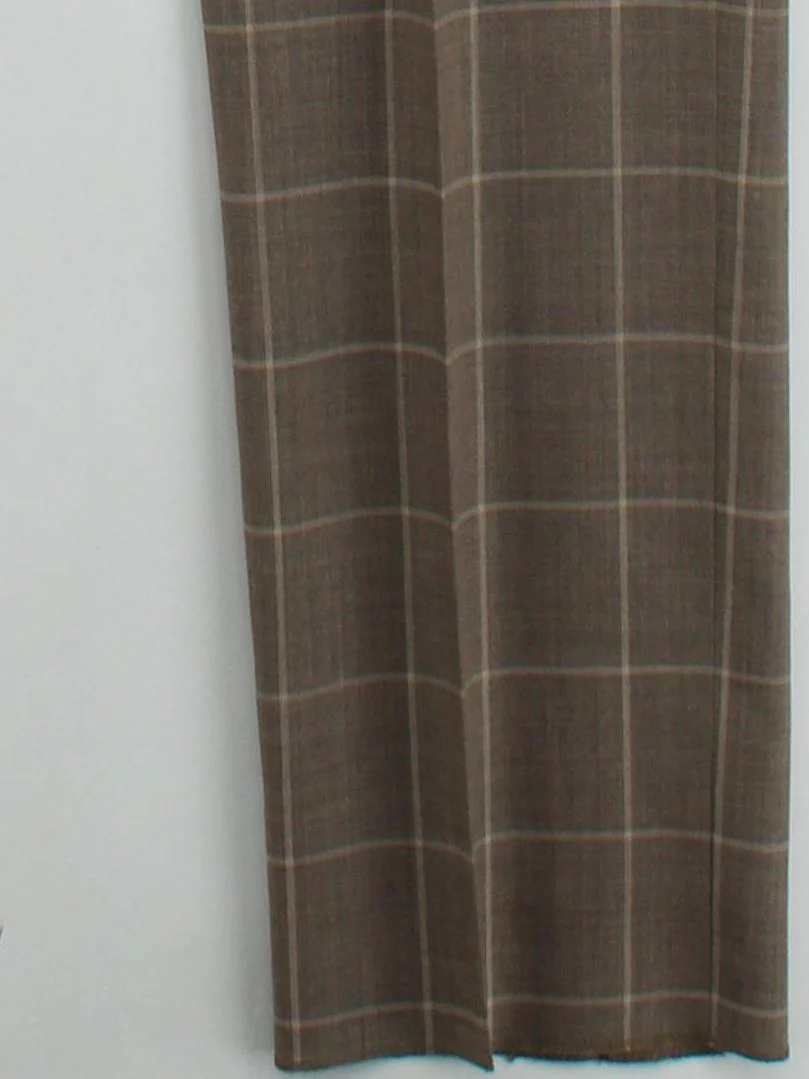 Paul Smith Men's Suit Trousers W 34 in Brown 100% Wool Dress Pants New with tags - Image 4