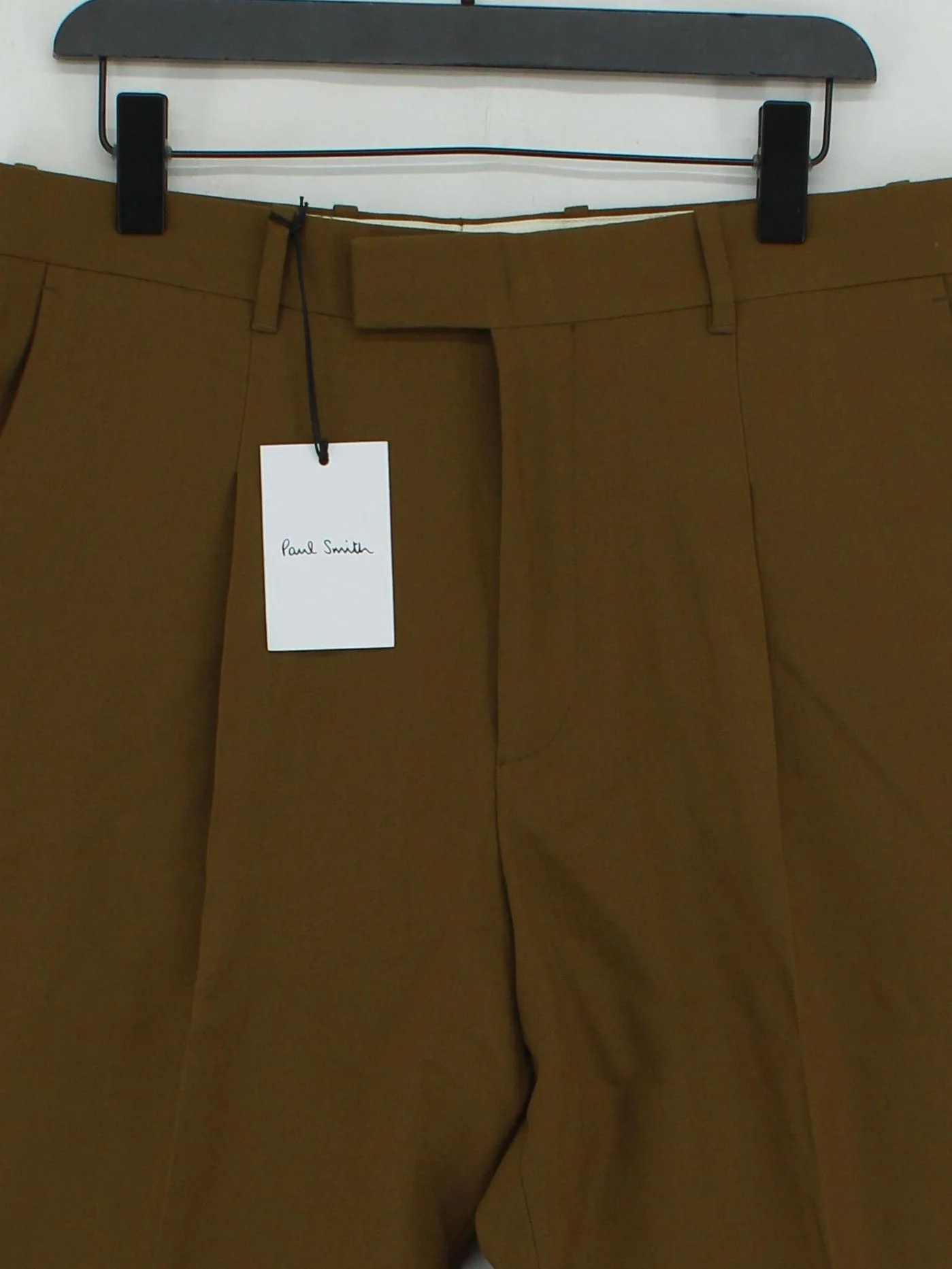 Paul Smith Men's Suit Trousers W 34 in Brown Wool New with tags - Image 3