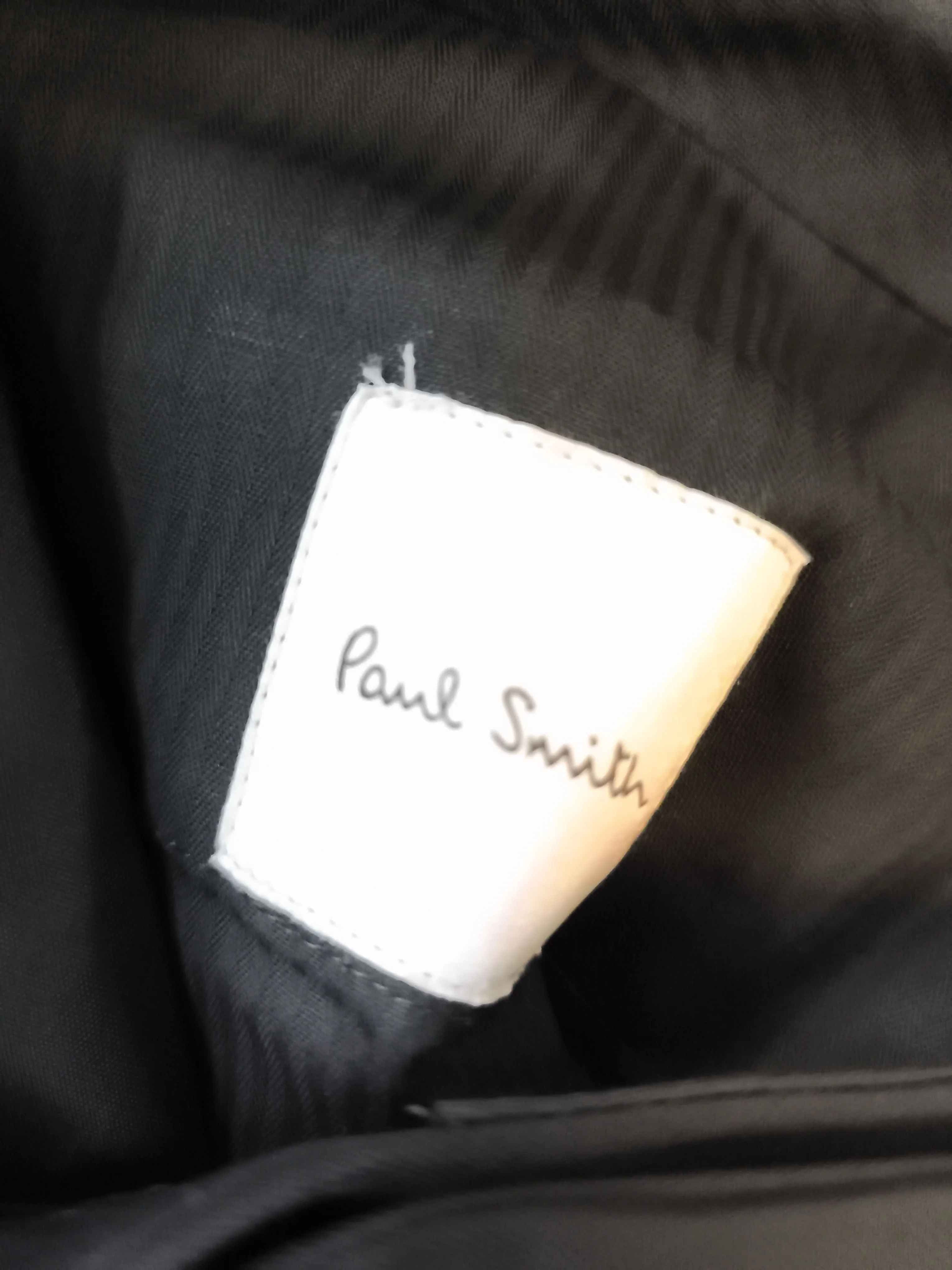 Paul Smith Men's Suit Trousers W 36 in Black 100% Wool Dress Pants New with tags - Image 5