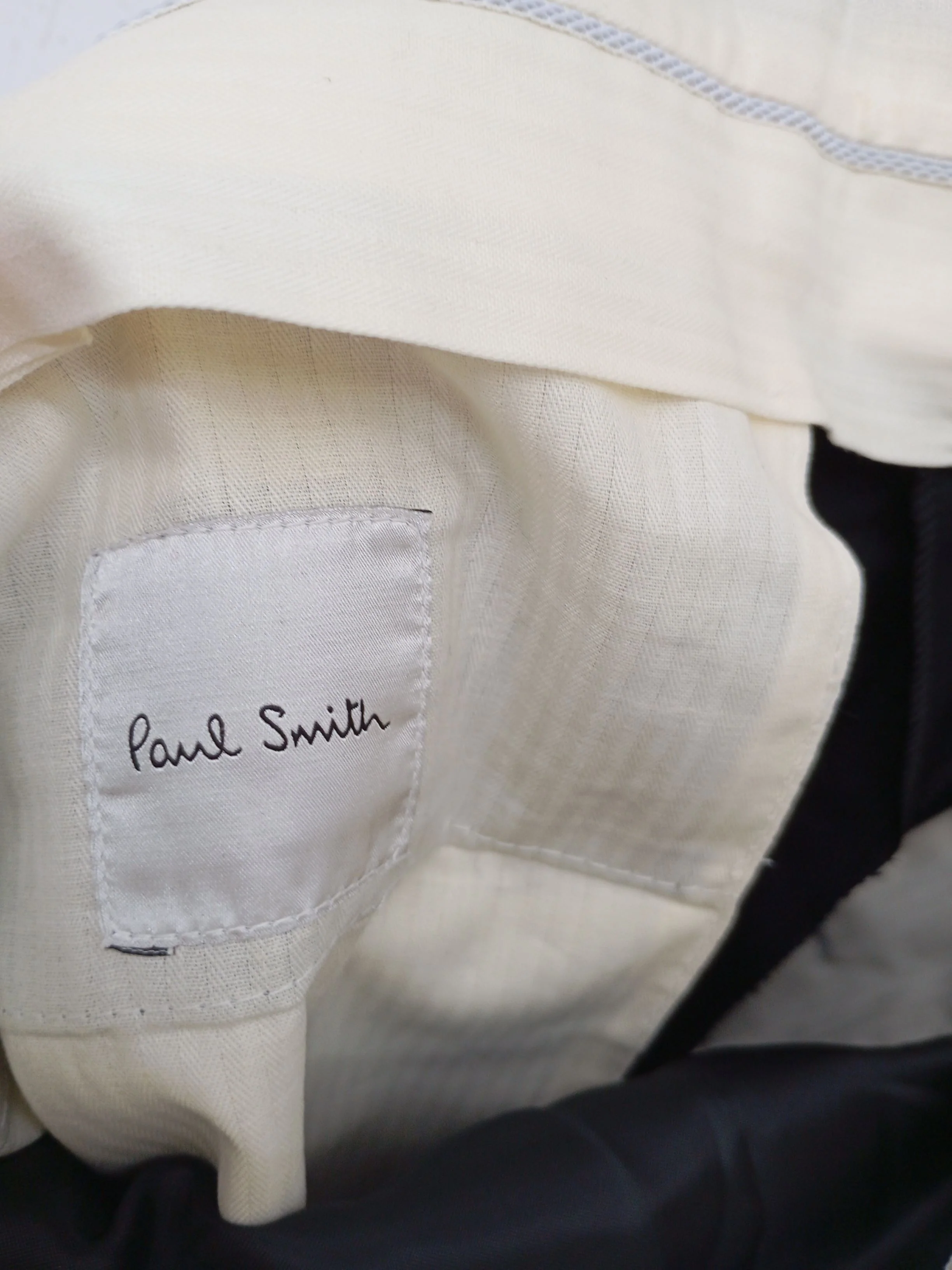 Paul Smith Men's Suit Trousers W 36 in Black Wool New with tags - Image 5