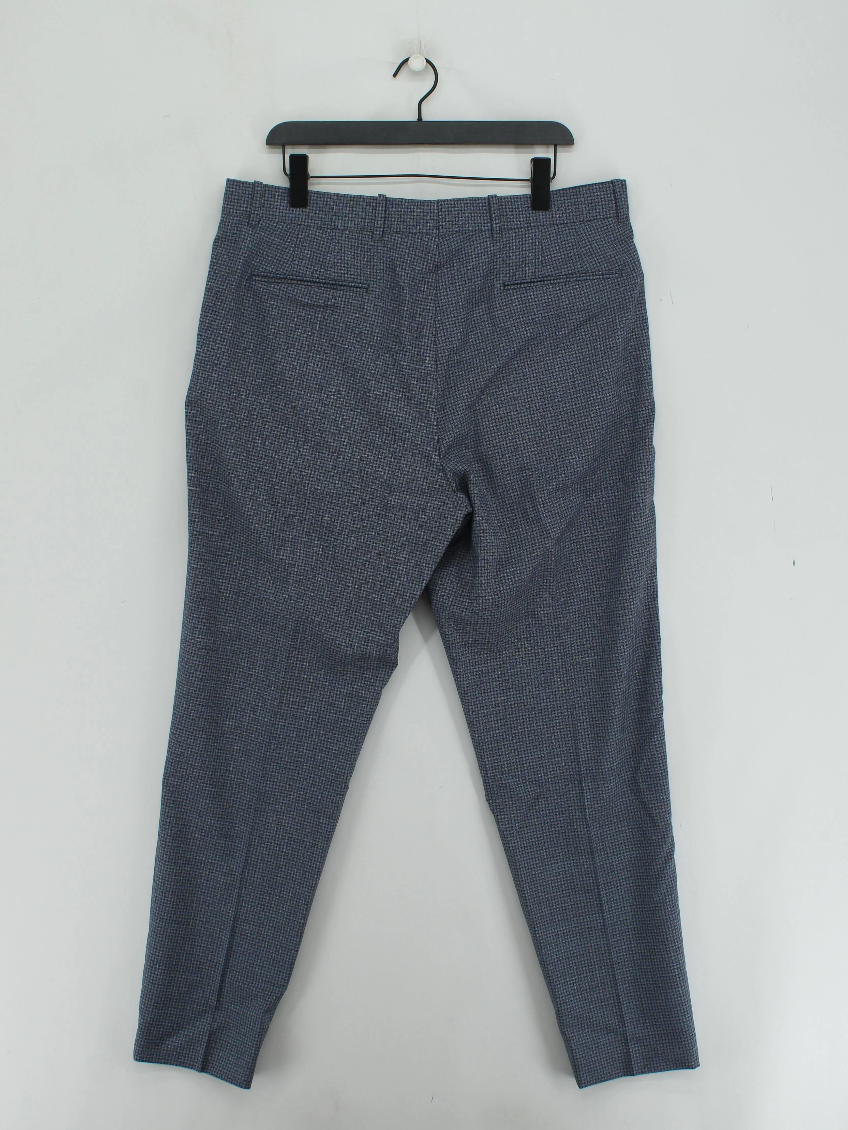 Paul Smith Men's Suit Trousers W 36 in Blue 100% Wool Dress Pants New with tags - Image 2