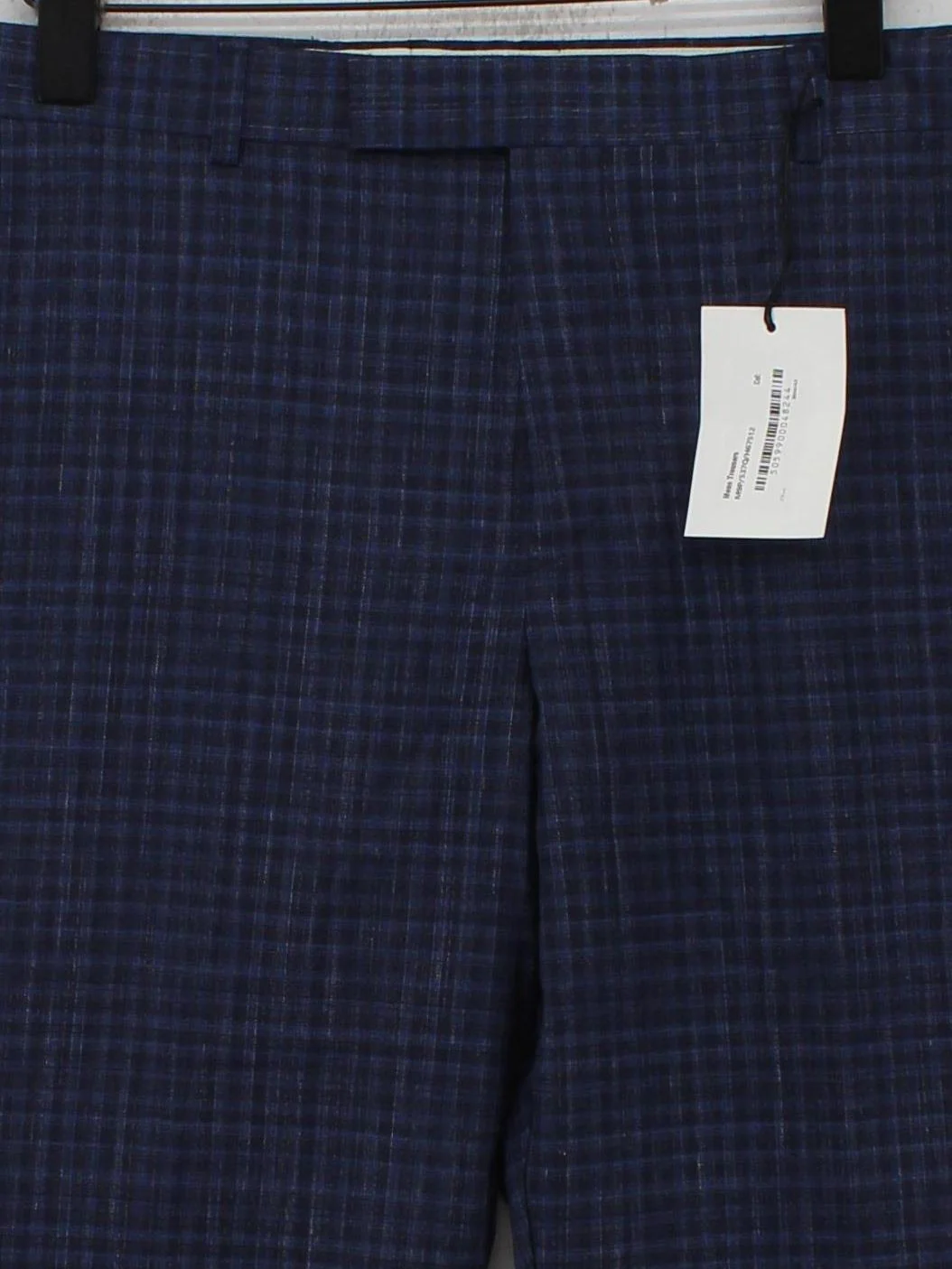 Paul Smith Men's Suit Trousers W 36 in Blue Wool New with tags - Image 3