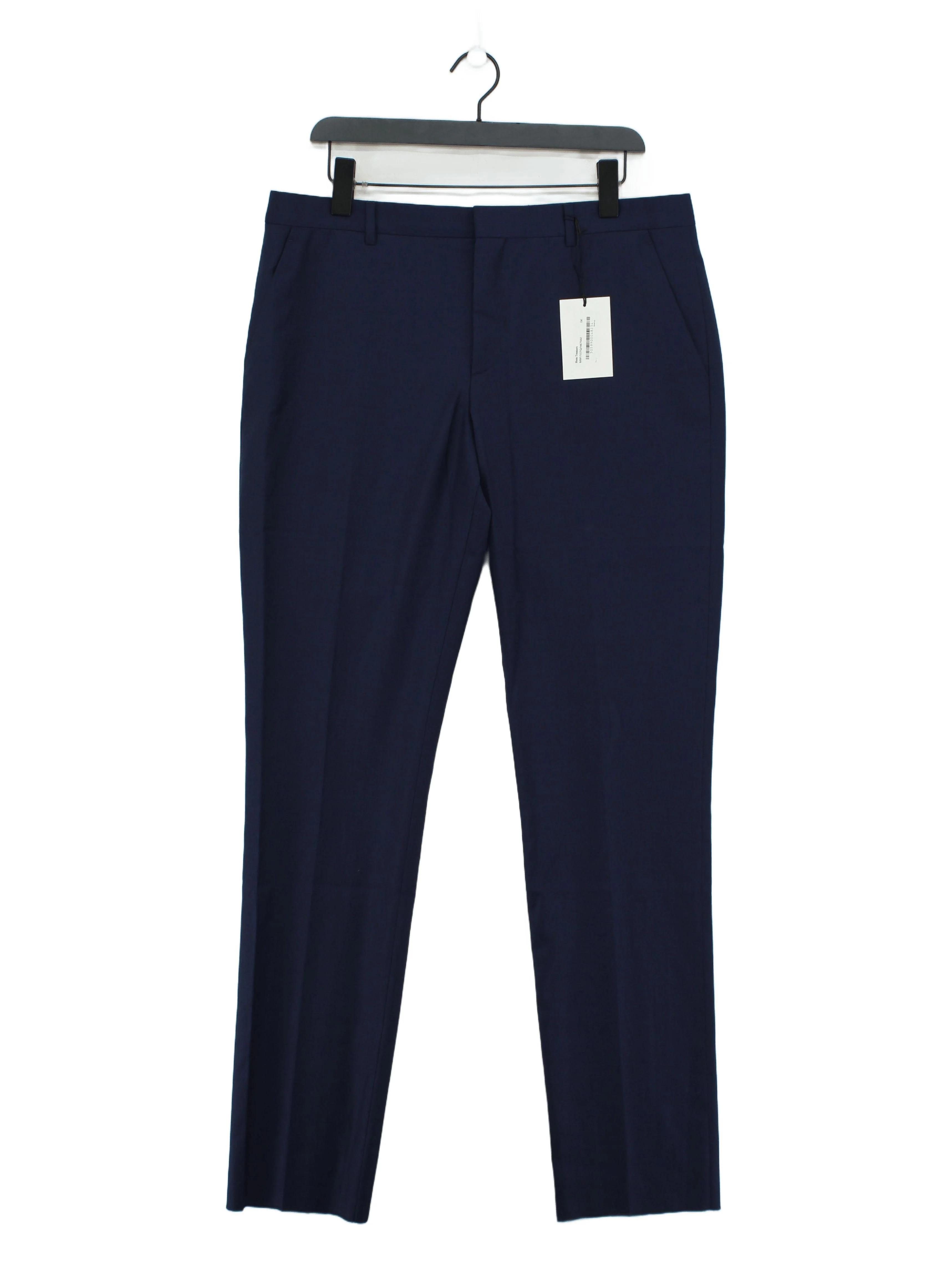 Paul Smith Men's Suit Trousers W 36 in Blue Wool New with tags