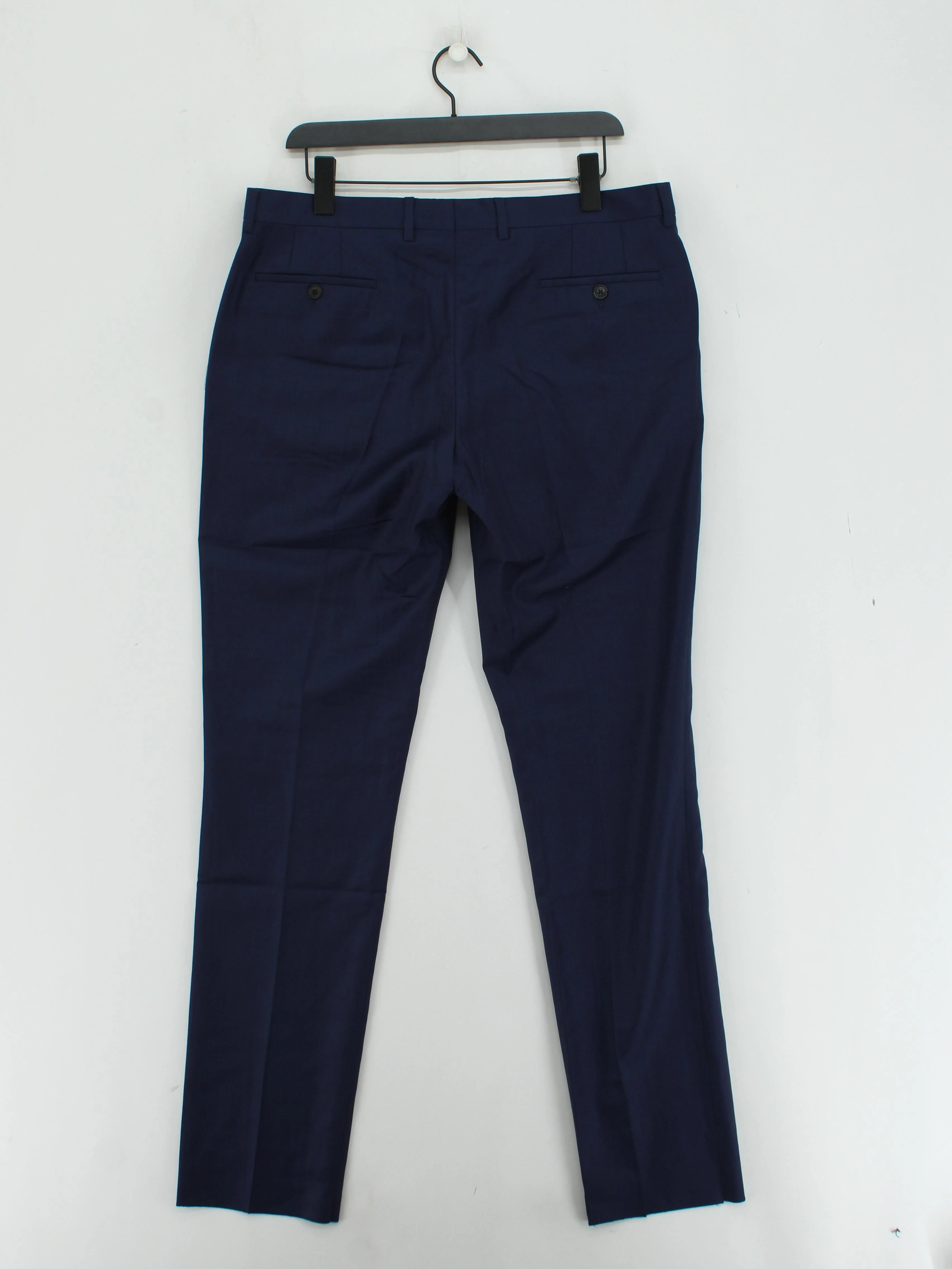 Paul Smith Men's Suit Trousers W 36 in Blue Wool New with tags - Image 2