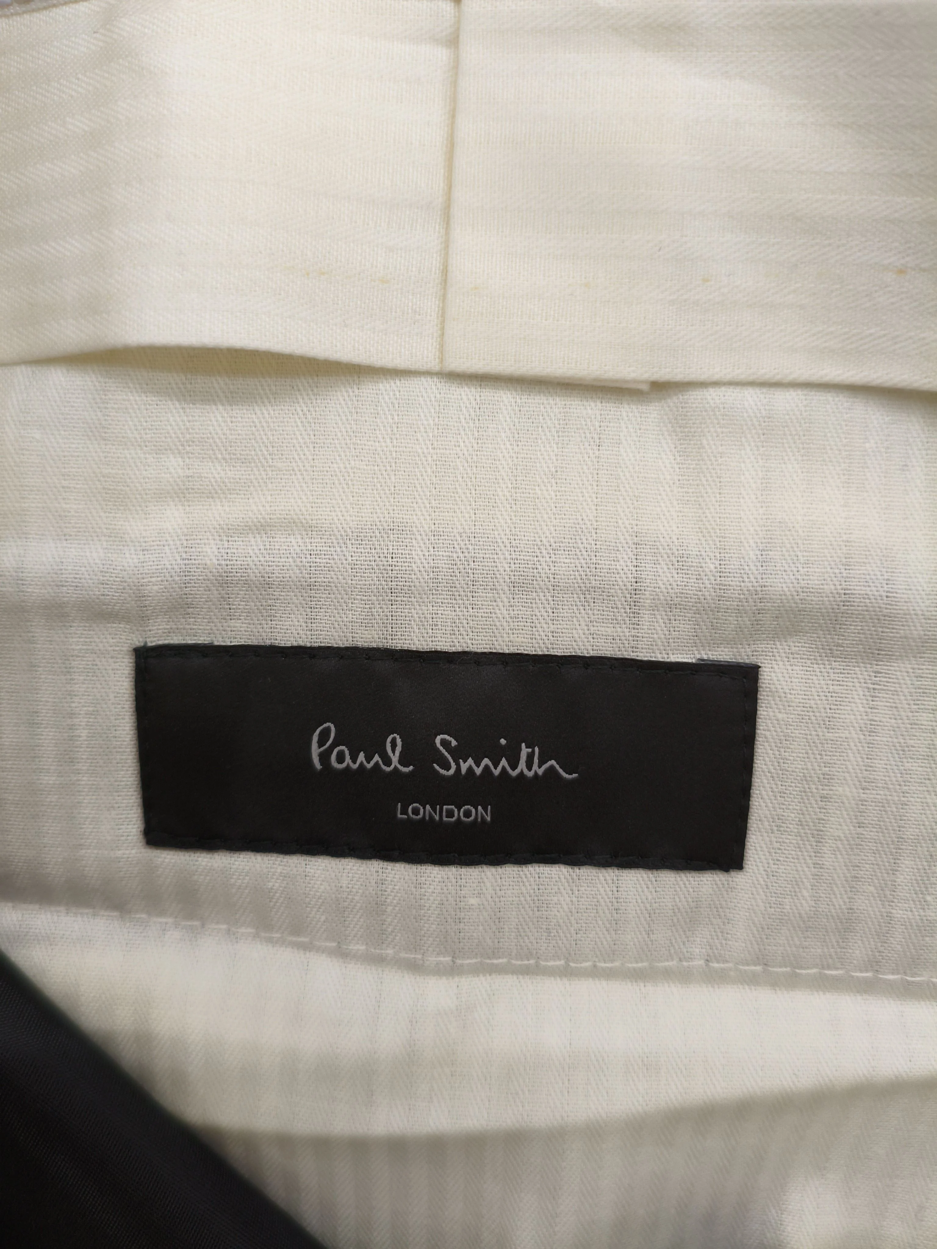 Paul Smith Men's Suit Trousers W 36 in Blue Wool New with tags - Image 5