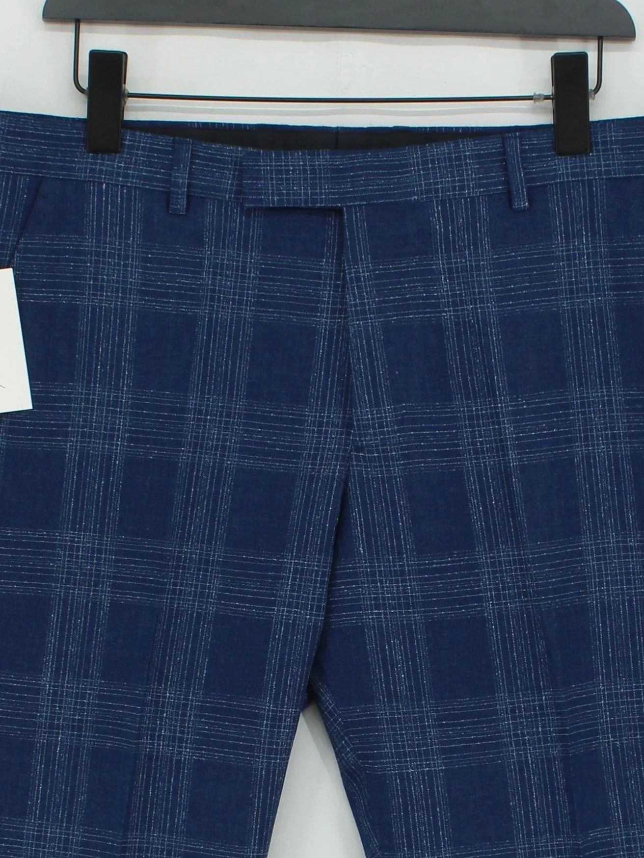 Paul Smith Men's Suit Trousers W 36 in Blue Wool New with tags - Image 3