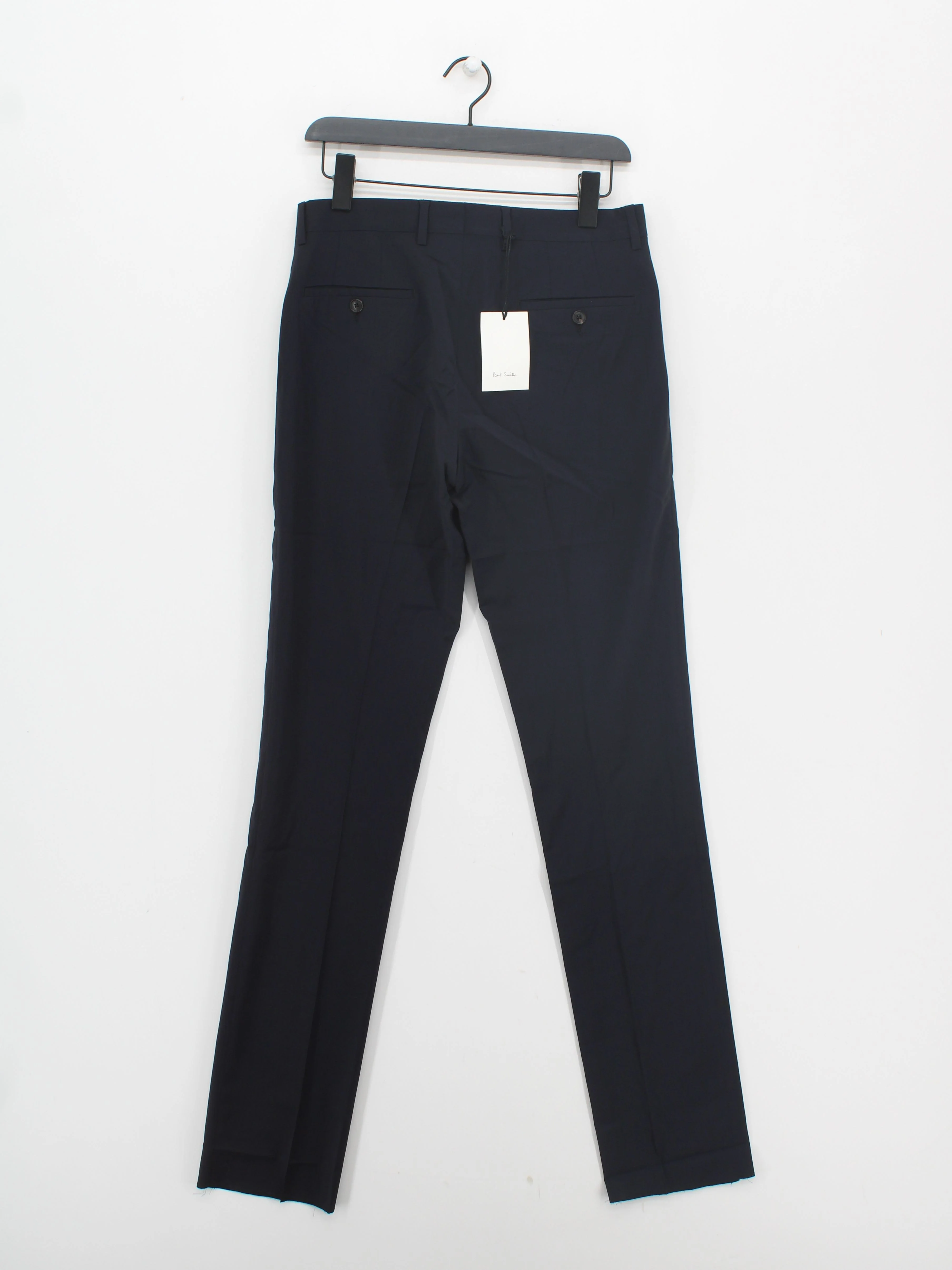 Paul Smith Men's Suit Trousers W 36 in Blue Wool New with tags - Image 2