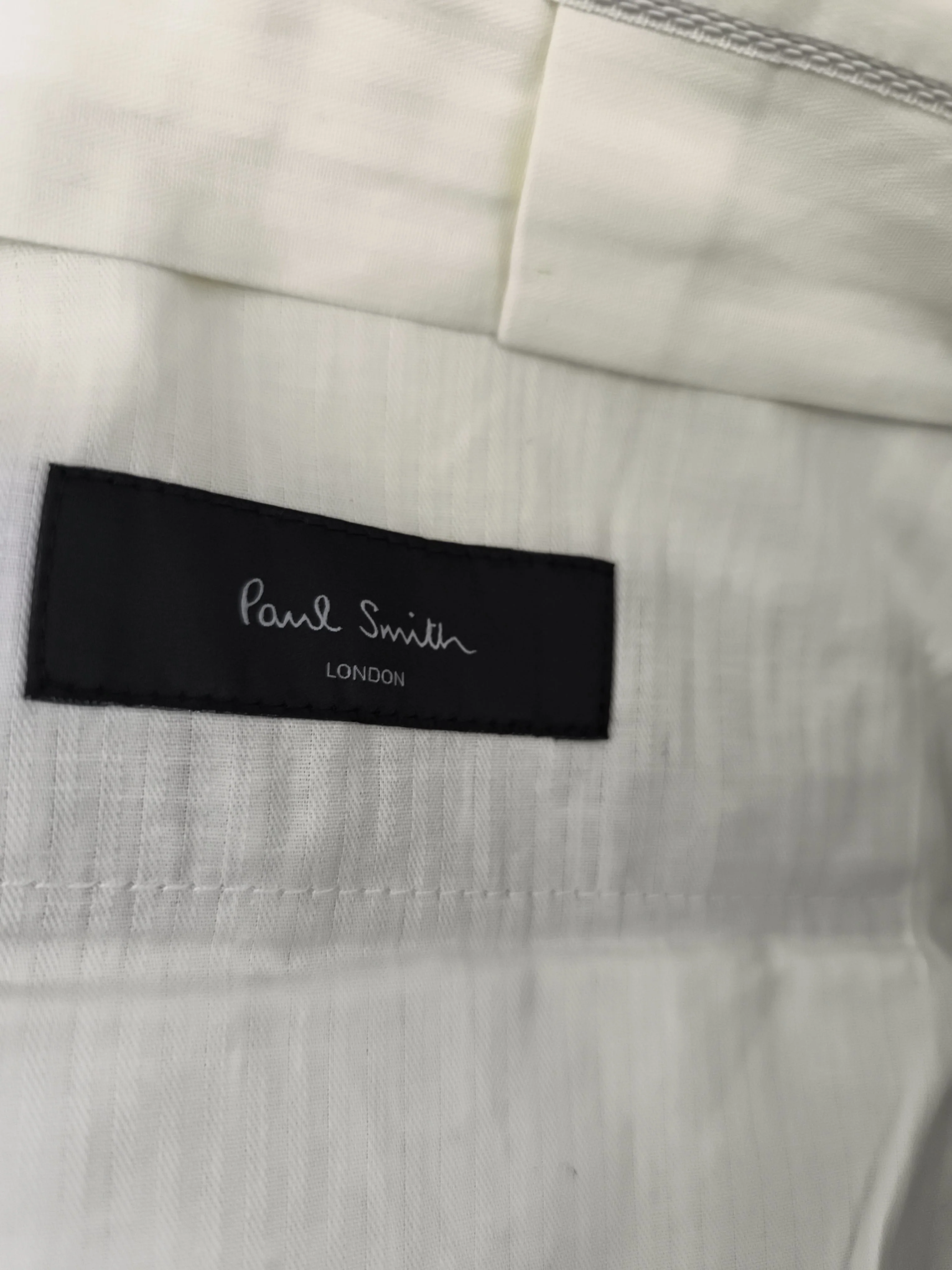 Paul Smith Men's Suit Trousers W 36 in Blue Wool New with tags - Image 5
