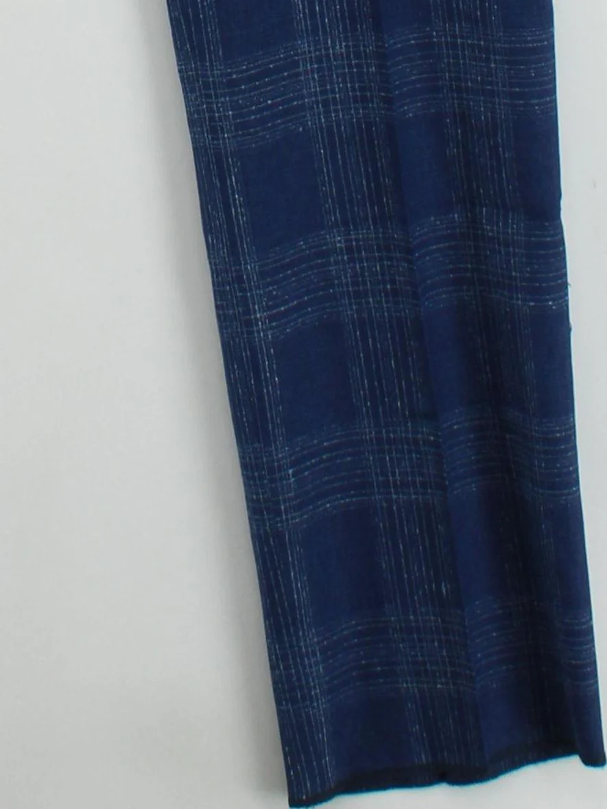 Paul Smith Men's Suit Trousers W 36 in Blue Wool New with tags - Image 4