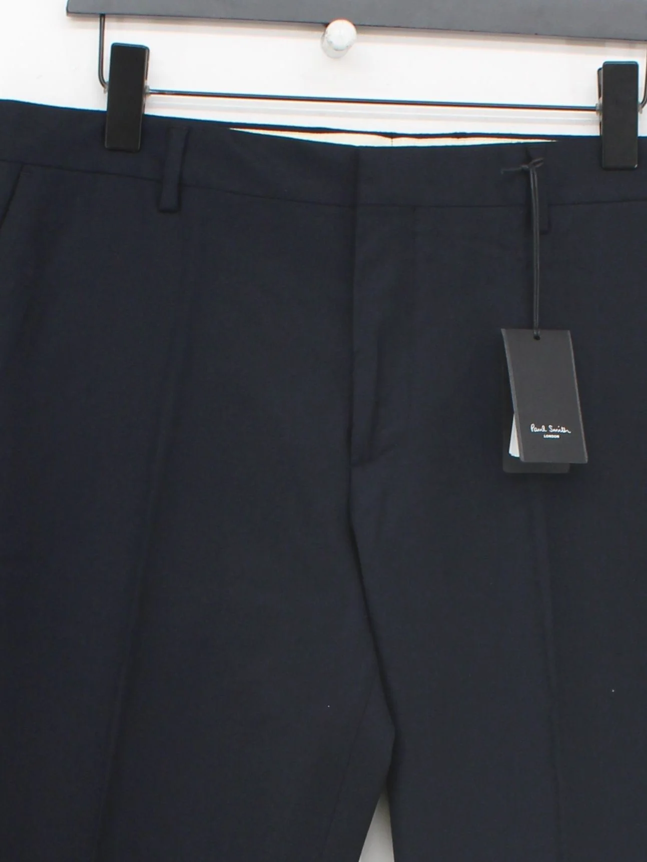 Paul Smith Men's Suit Trousers W 36 in Blue Wool New with tags - Image 3