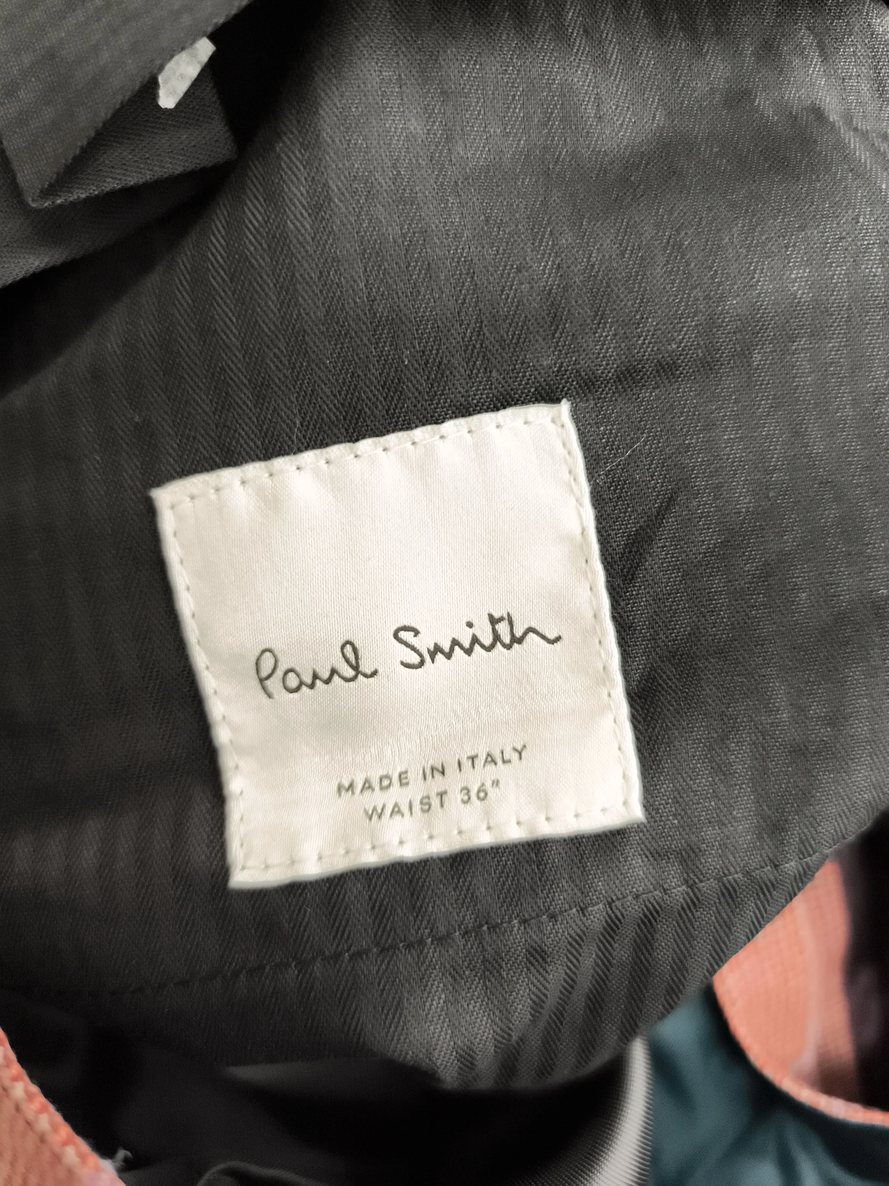 Paul Smith Men's Suit Trousers W 36 in Brown 100% Wool Dress Pants New with tags - Image 5