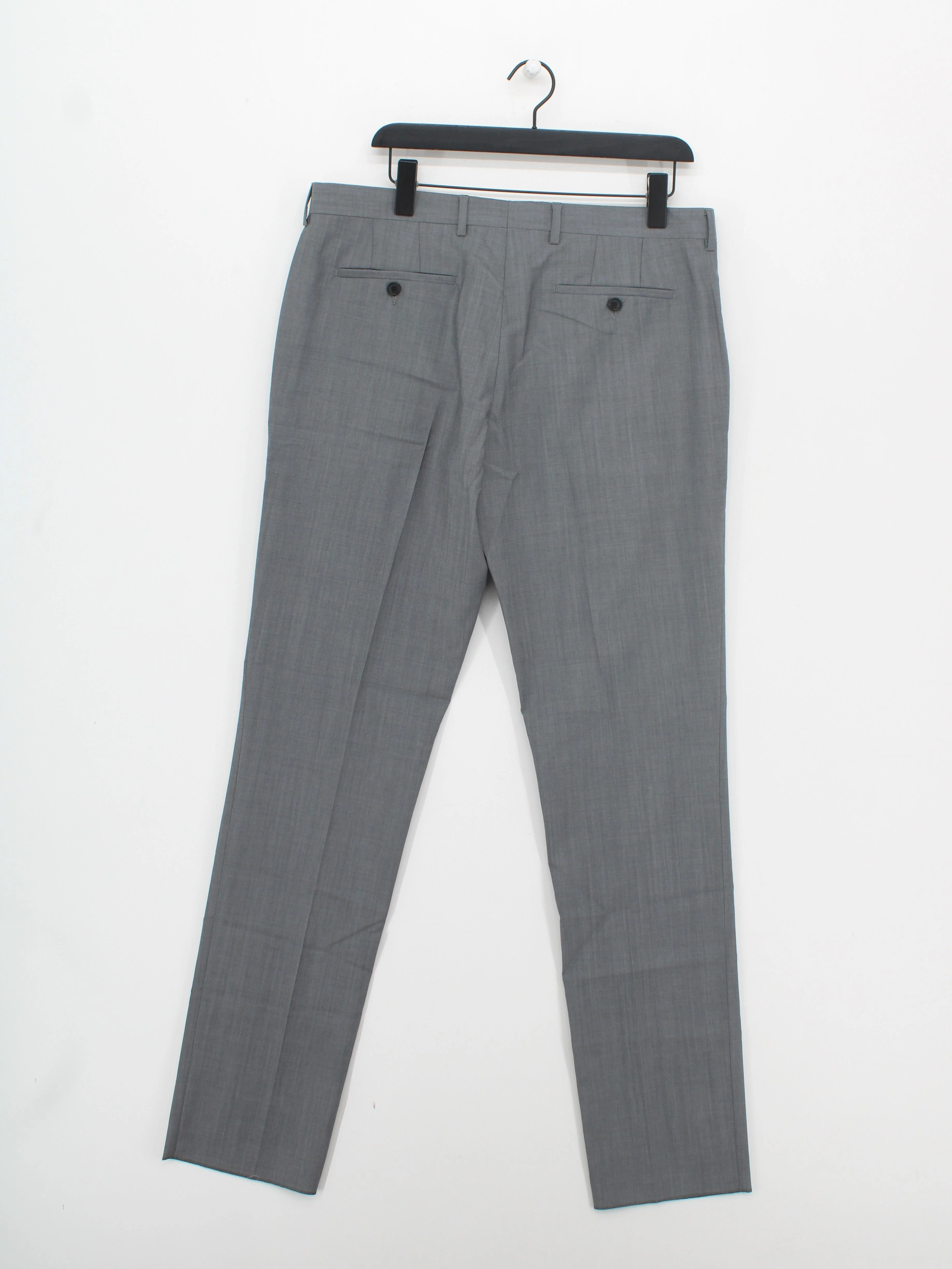 Paul Smith Men's Suit Trousers W 36 in Grey Viscose New with tags - Image 2