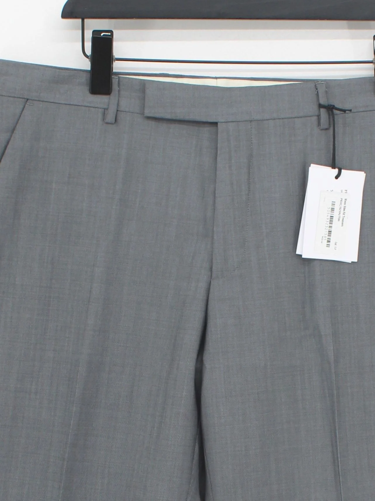 Paul Smith Men's Suit Trousers W 36 in Grey Viscose New with tags - Image 3