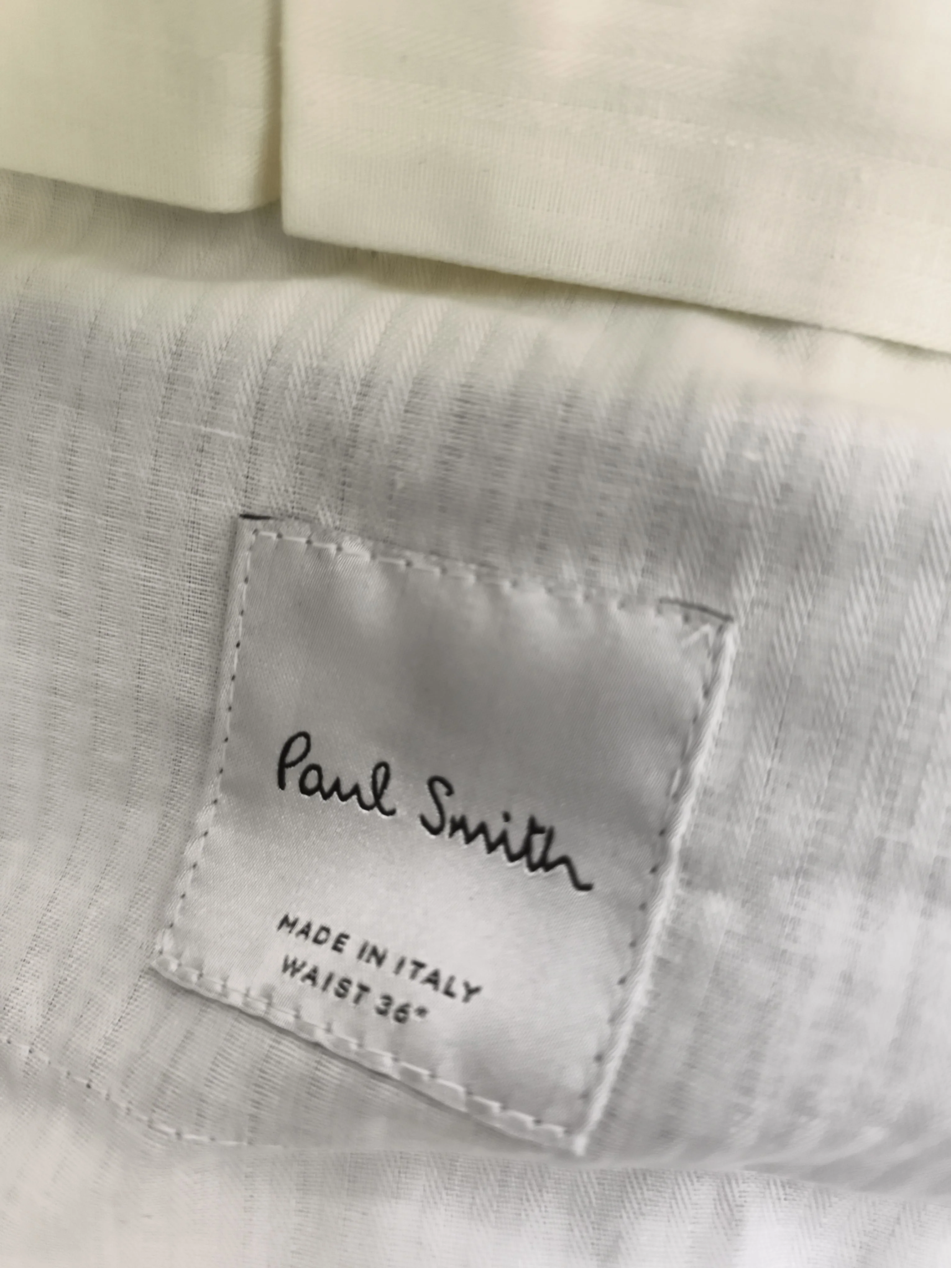 Paul Smith Men's Suit Trousers W 36 in Grey Viscose New with tags - Image 5