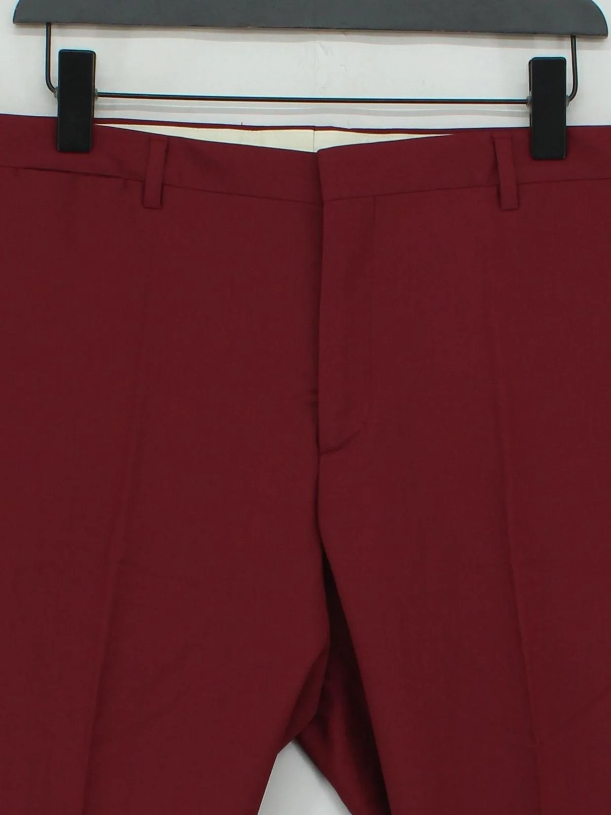 Paul Smith Men's Suit Trousers W 36 in Red 100% Other Dress Pants New with tags - Image 3