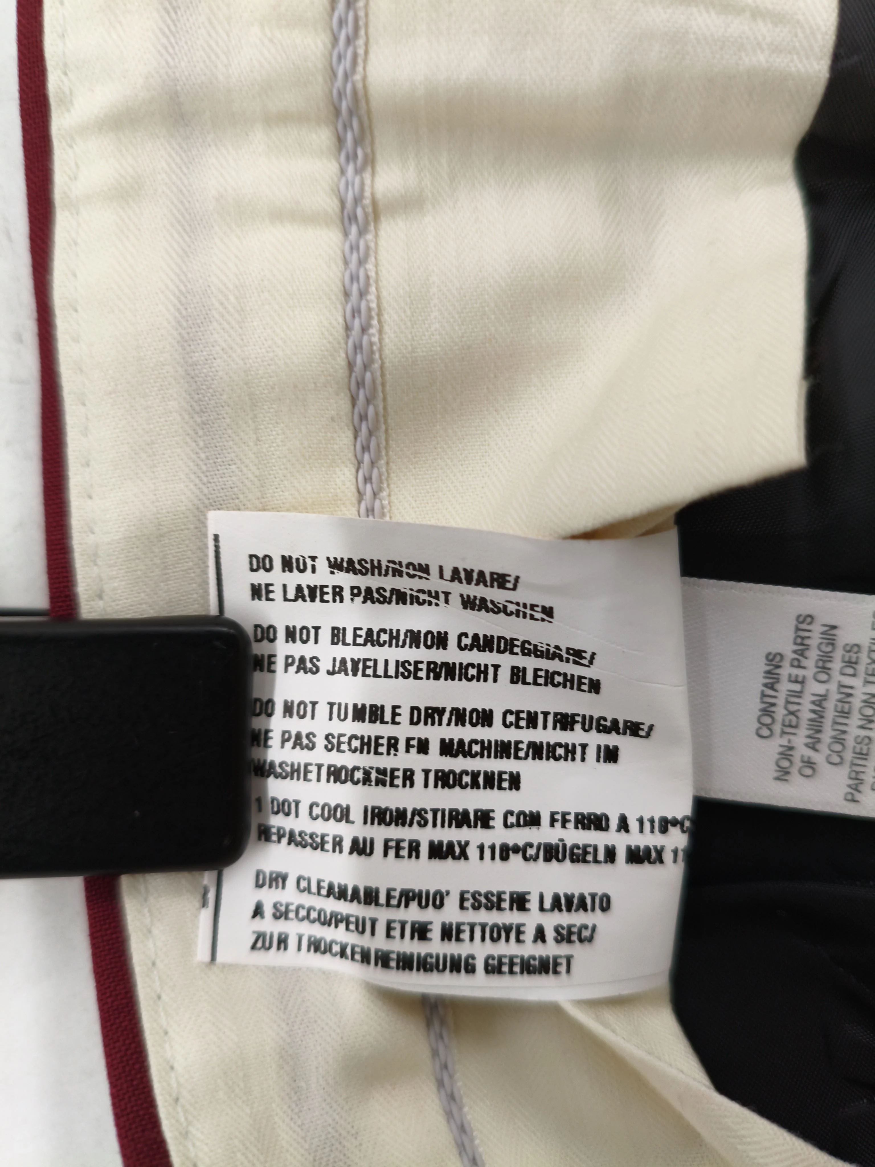 Paul Smith Men's Suit Trousers W 36 in Red 100% Other Dress Pants New with tags - Image 6