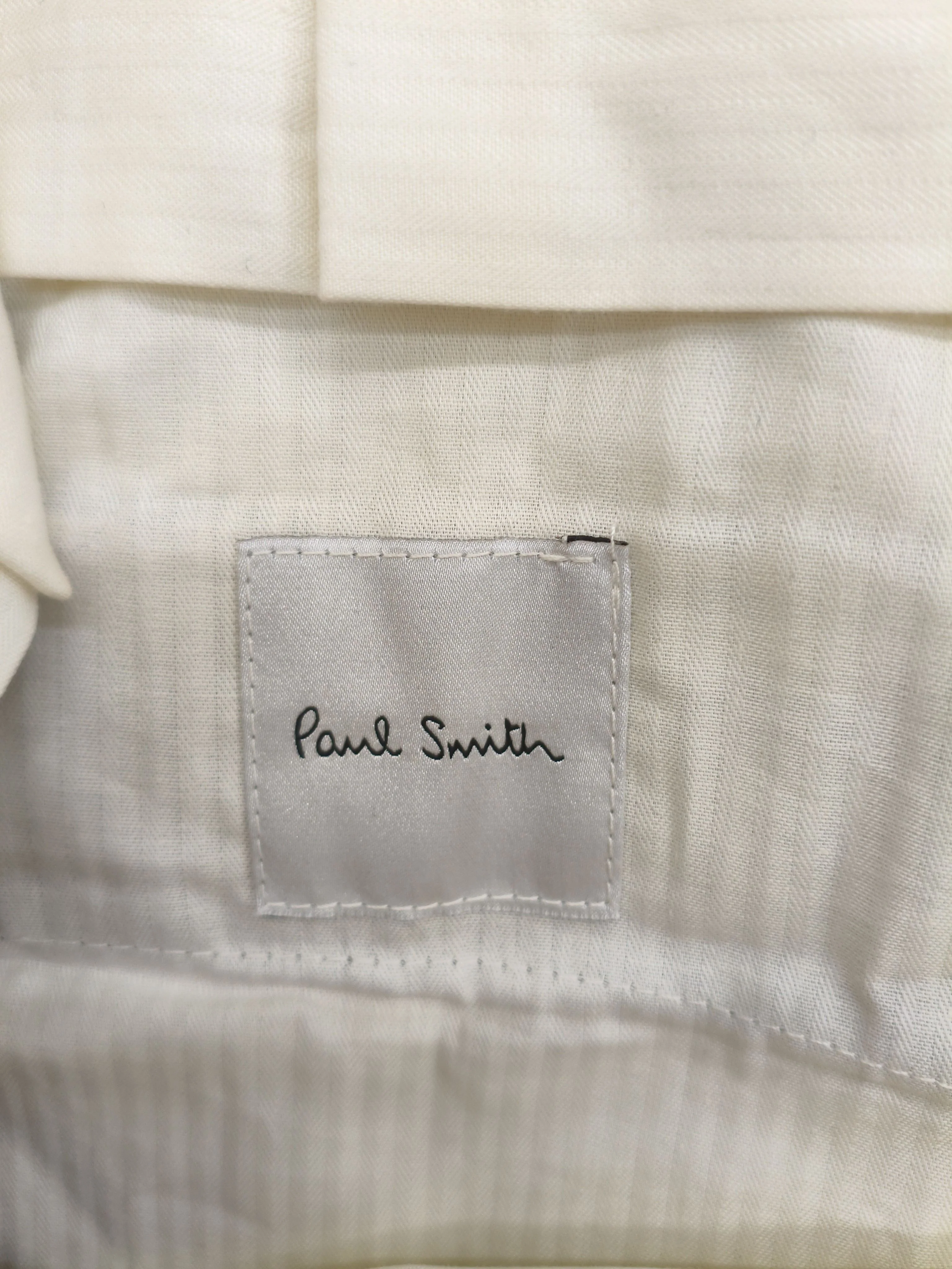 Paul Smith Men's Suit Trousers W 38 in Black 100% Other Straight Dress Pants - Image 6