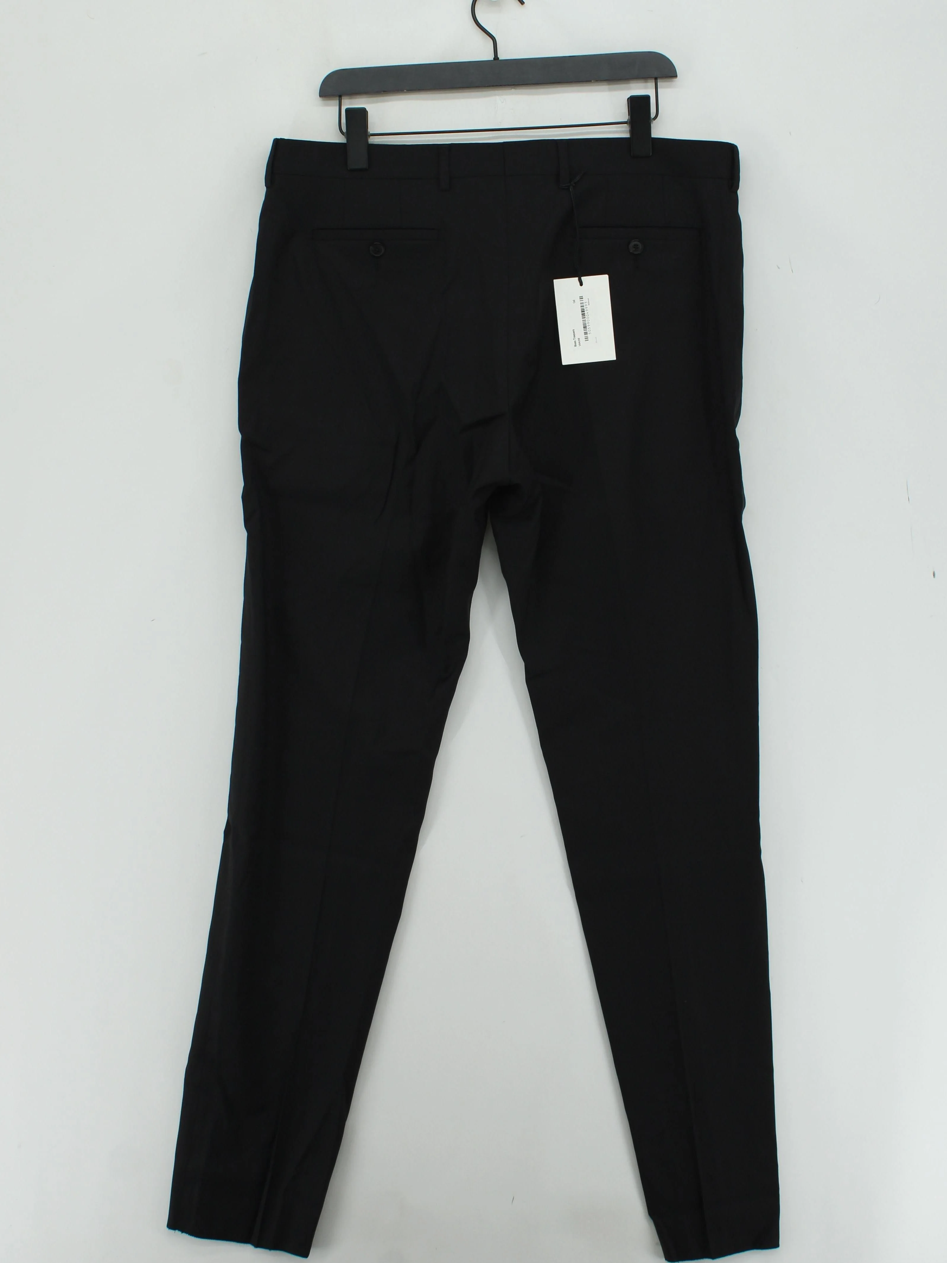 Paul Smith Men's Suit Trousers W 38 in Black 100% Wool Dress Pants New with tags - Image 2