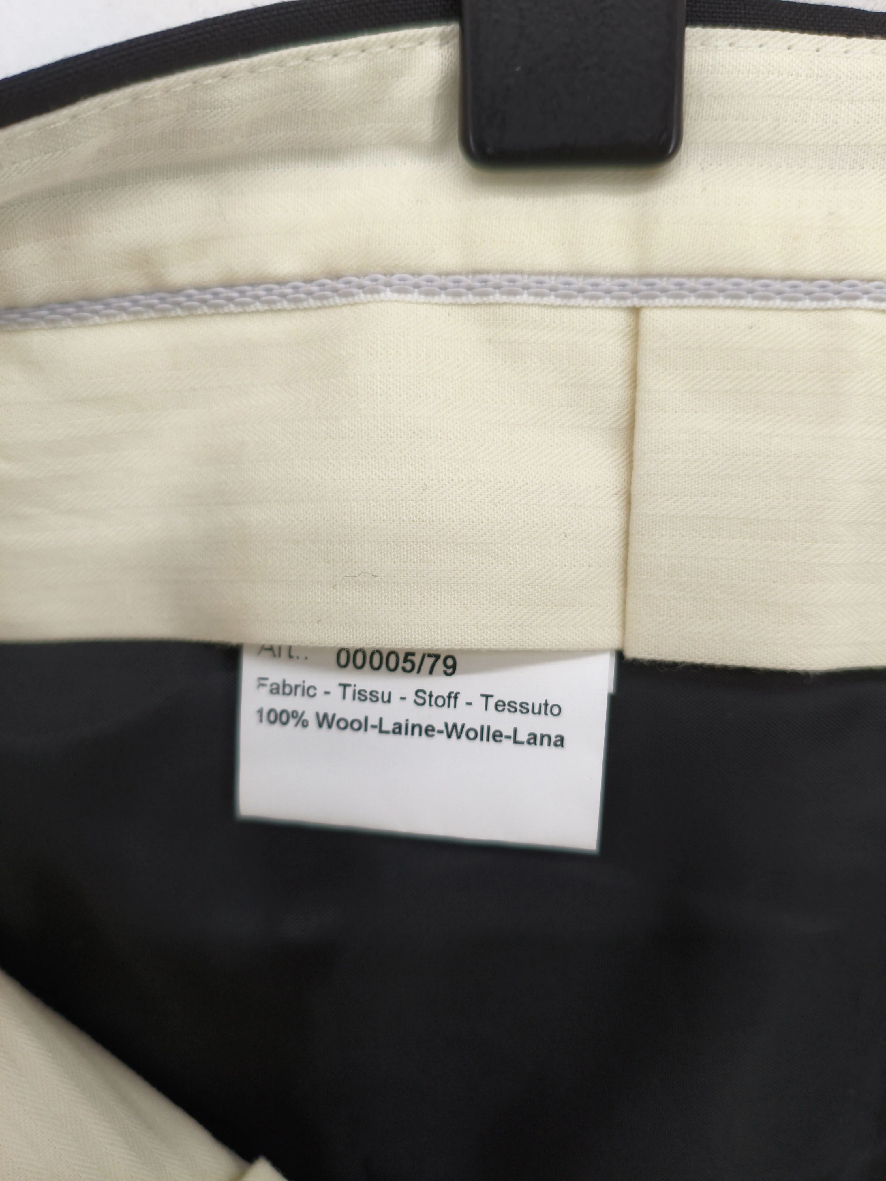 Paul Smith Men's Suit Trousers W 38 in Black 100% Wool Dress Pants New with tags - Image 6
