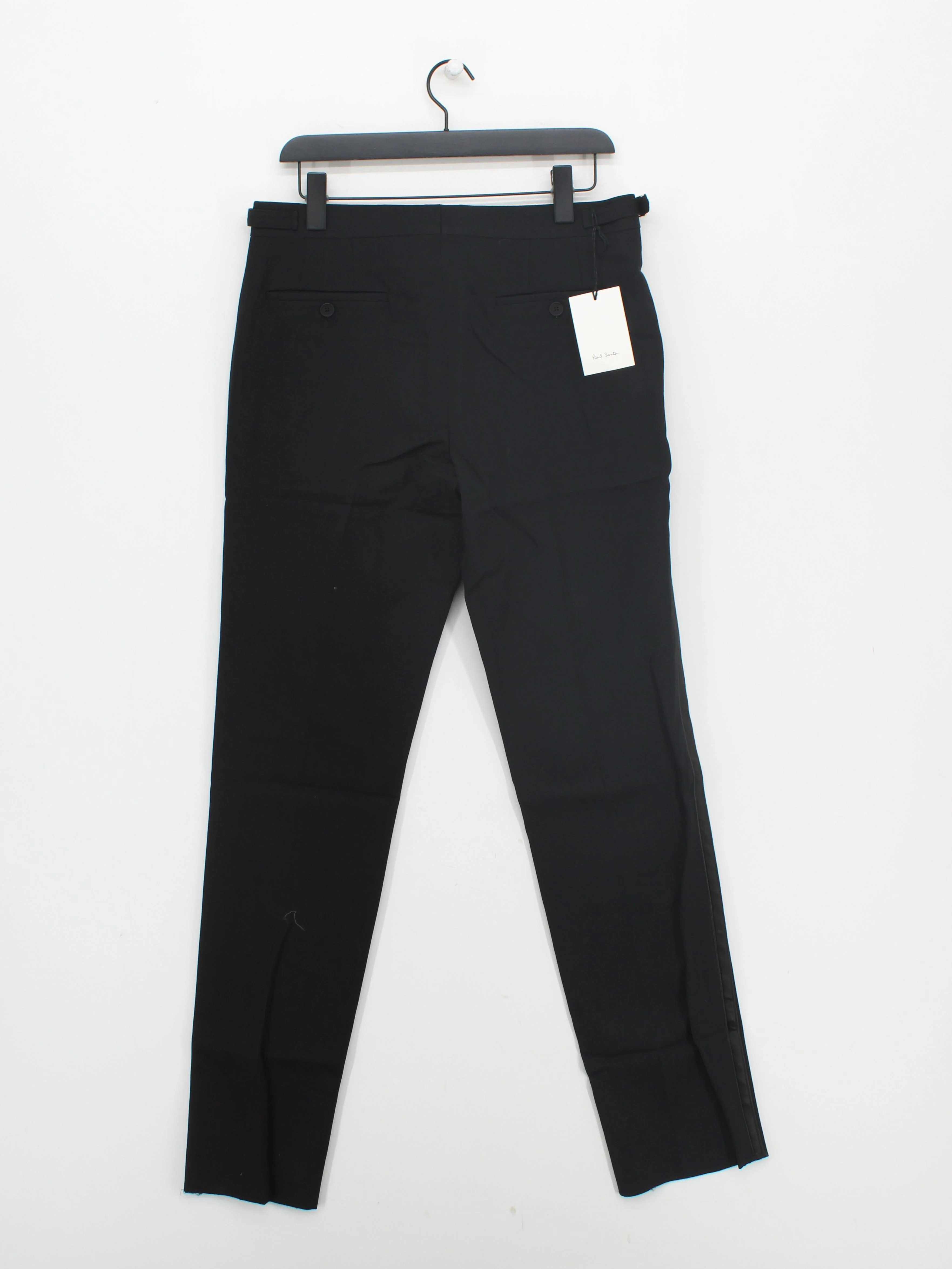 Paul Smith Men's Suit Trousers W 38 in Black Wool New with tags - Image 2