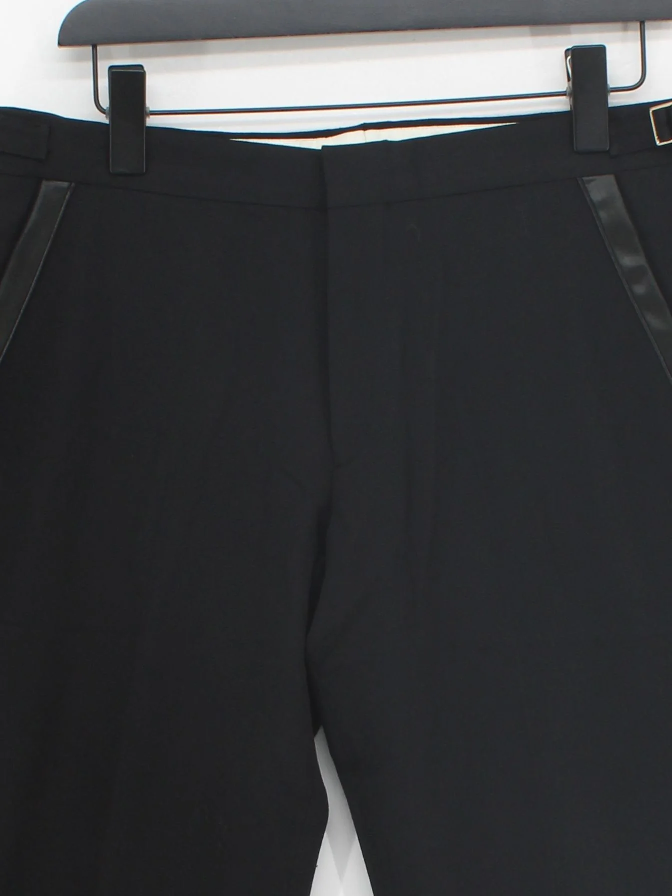 Paul Smith Men's Suit Trousers W 38 in Black Wool New with tags - Image 3