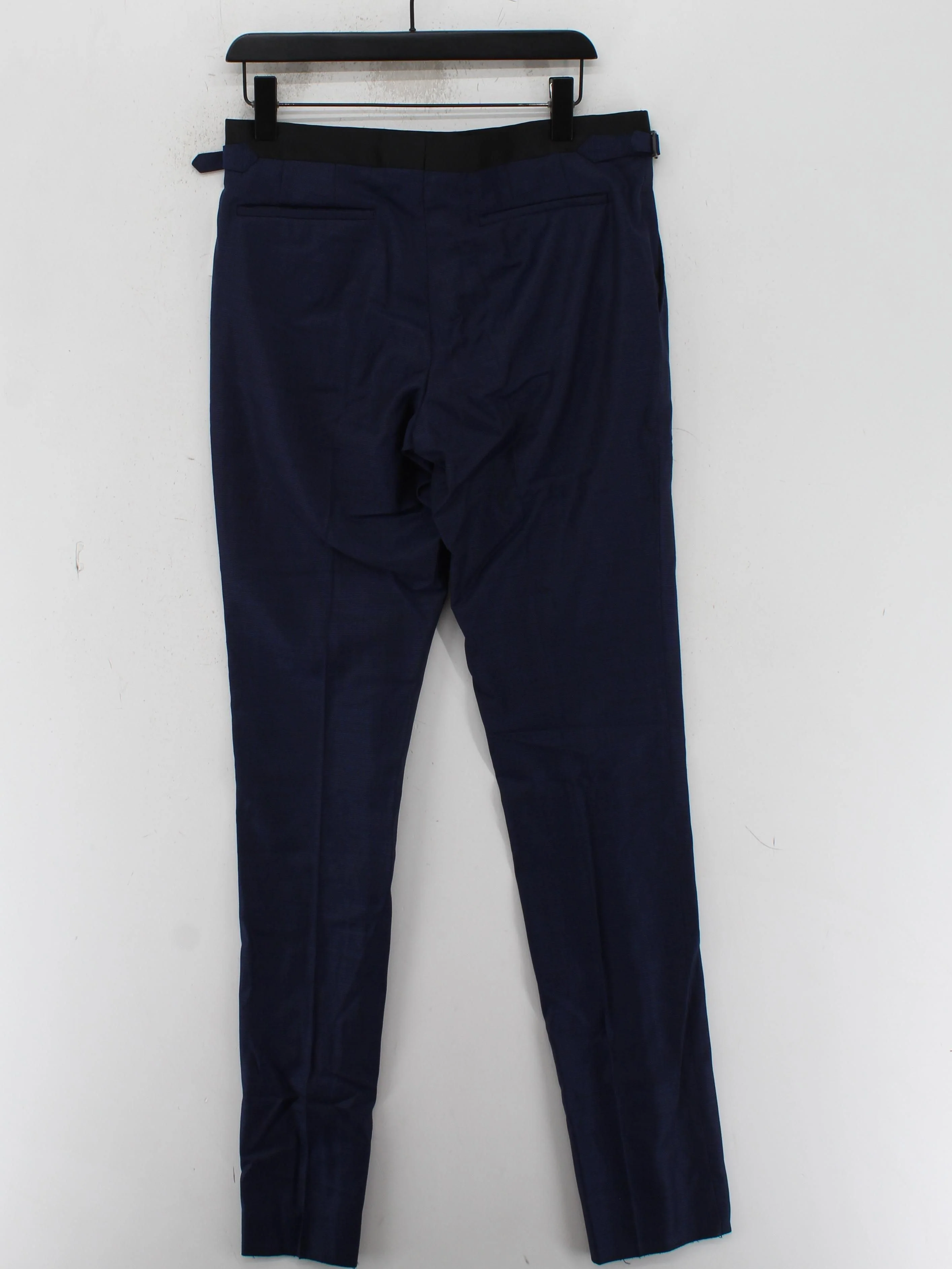 Paul Smith Men's Suit Trousers W 38 in Blue 100% Wool Dress Pants New with tags - Image 2