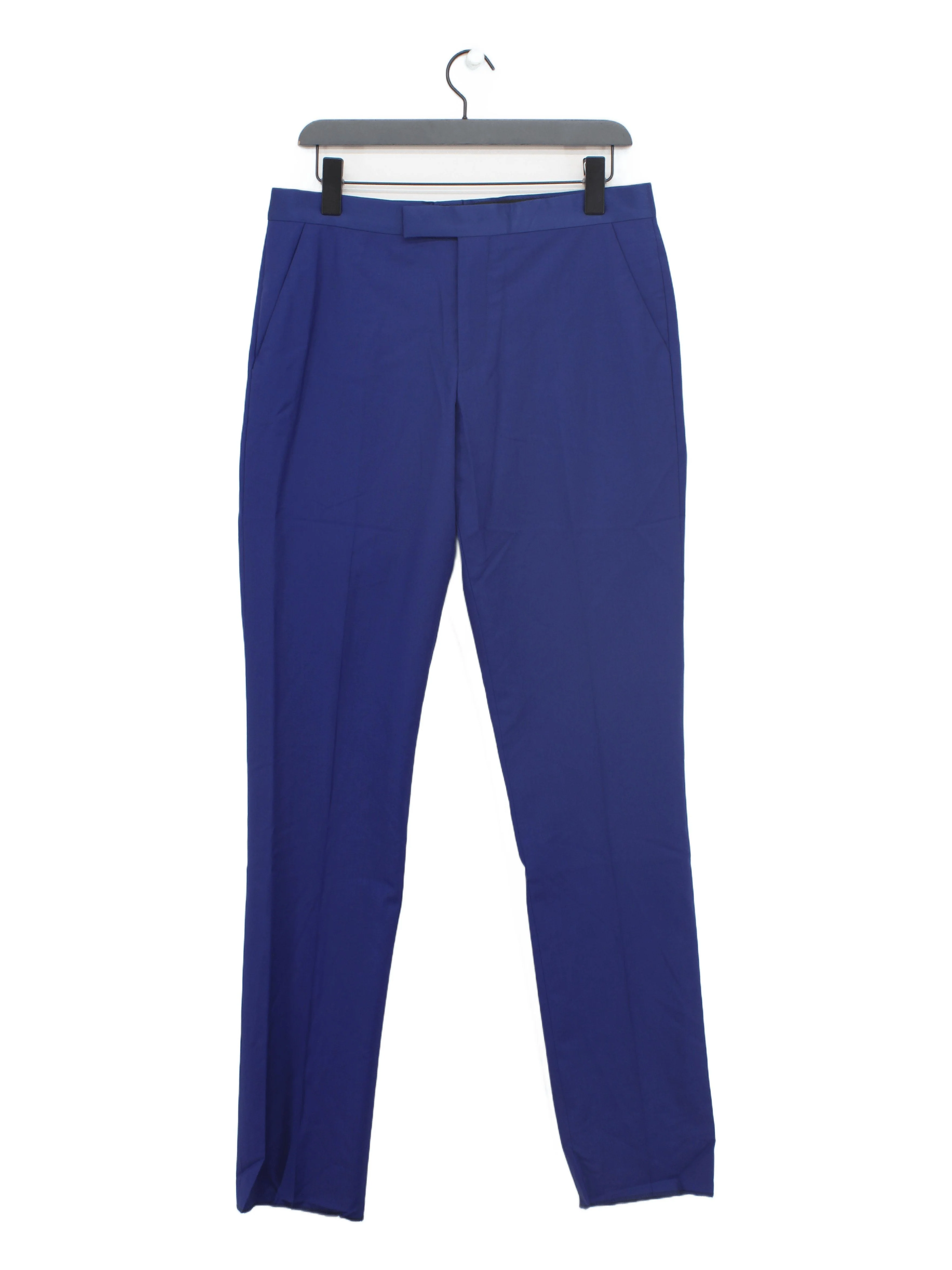 Paul Smith Men's Suit Trousers W 38 in Blue Wool New with tags