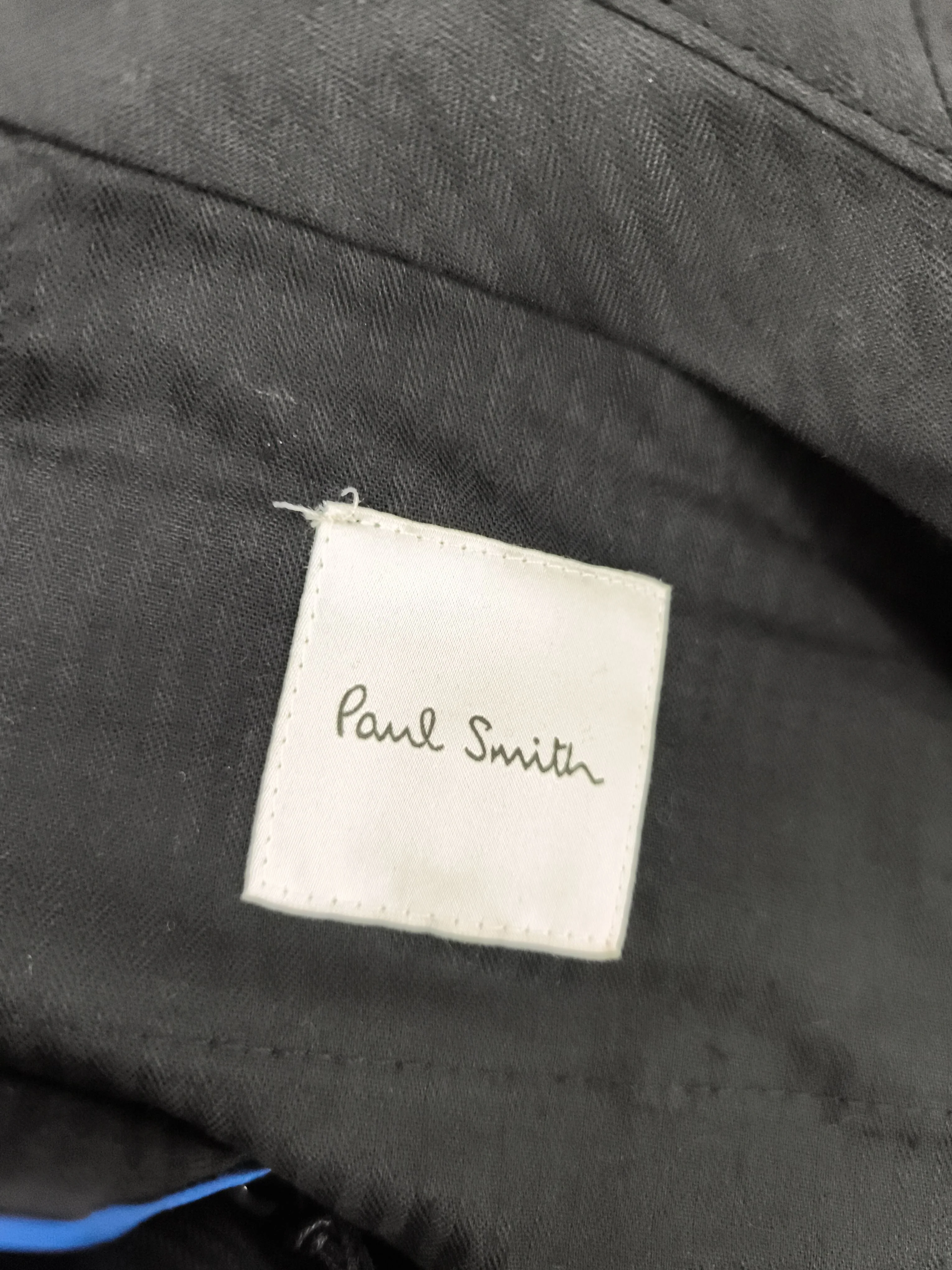 Paul Smith Men's Suit Trousers W 38 in Blue Wool New with tags - Image 4
