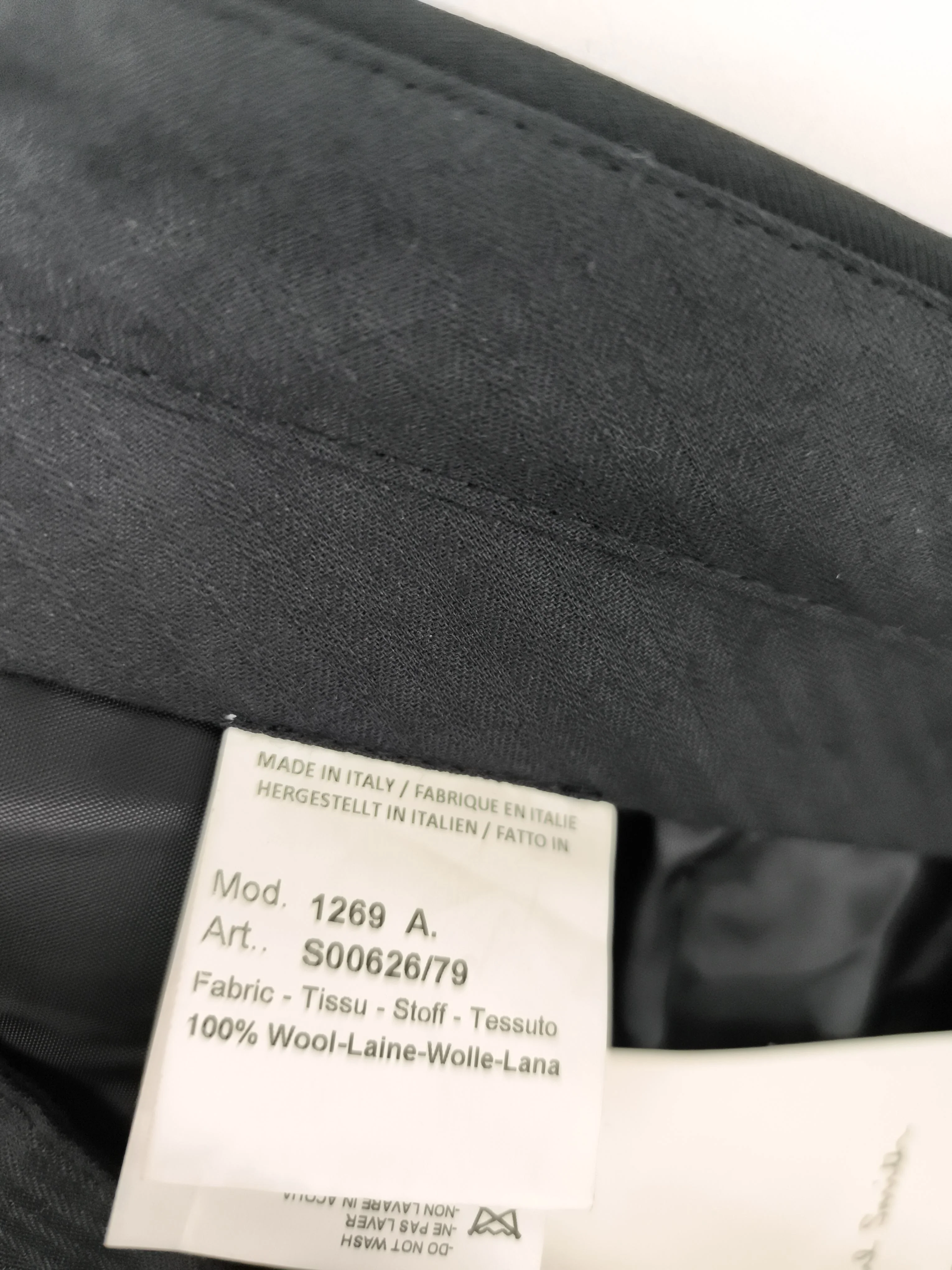Paul Smith Men's Suit Trousers W 40 in Black 100% Wool Dress Pants New with tags - Image 6