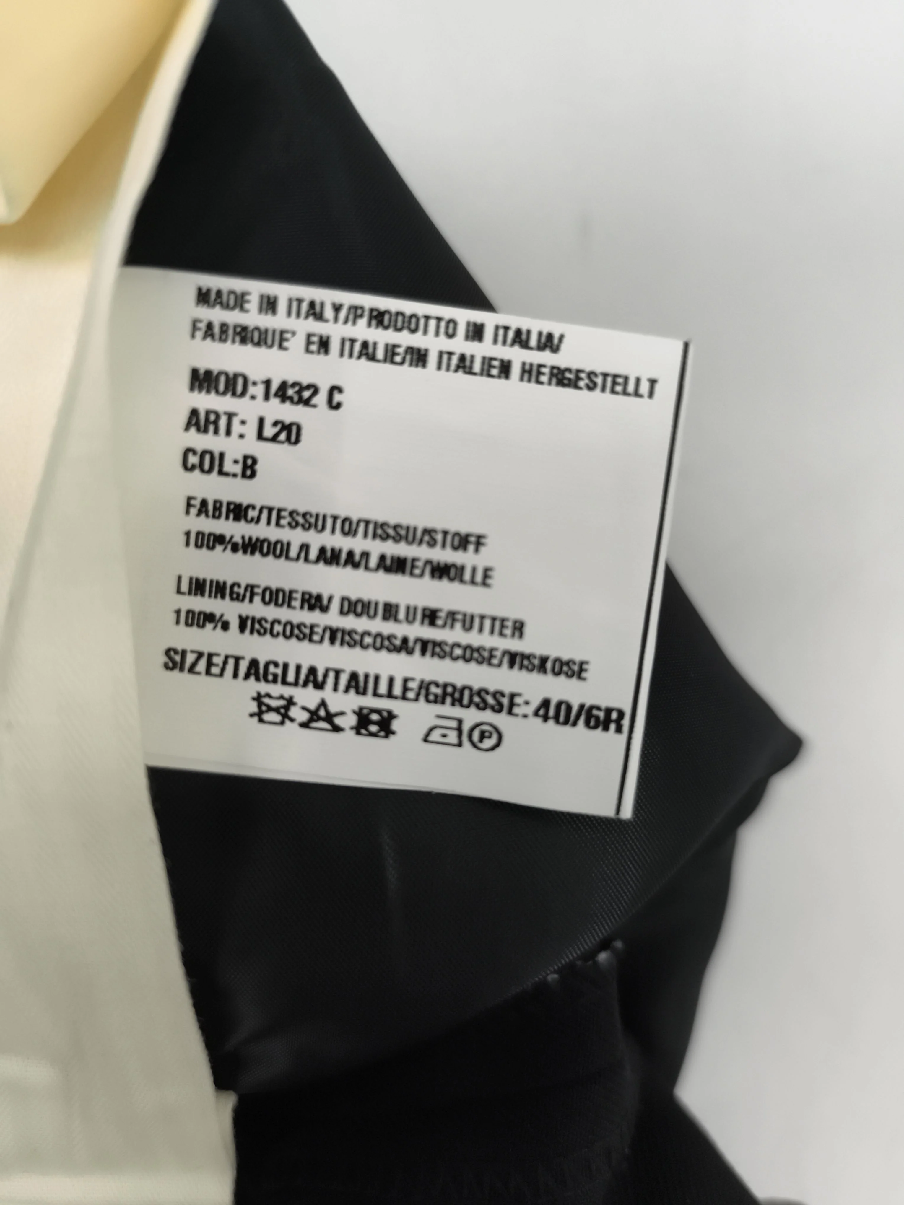 Paul Smith Men's Suit Trousers W 40 in Black Wool New with tags - Image 6